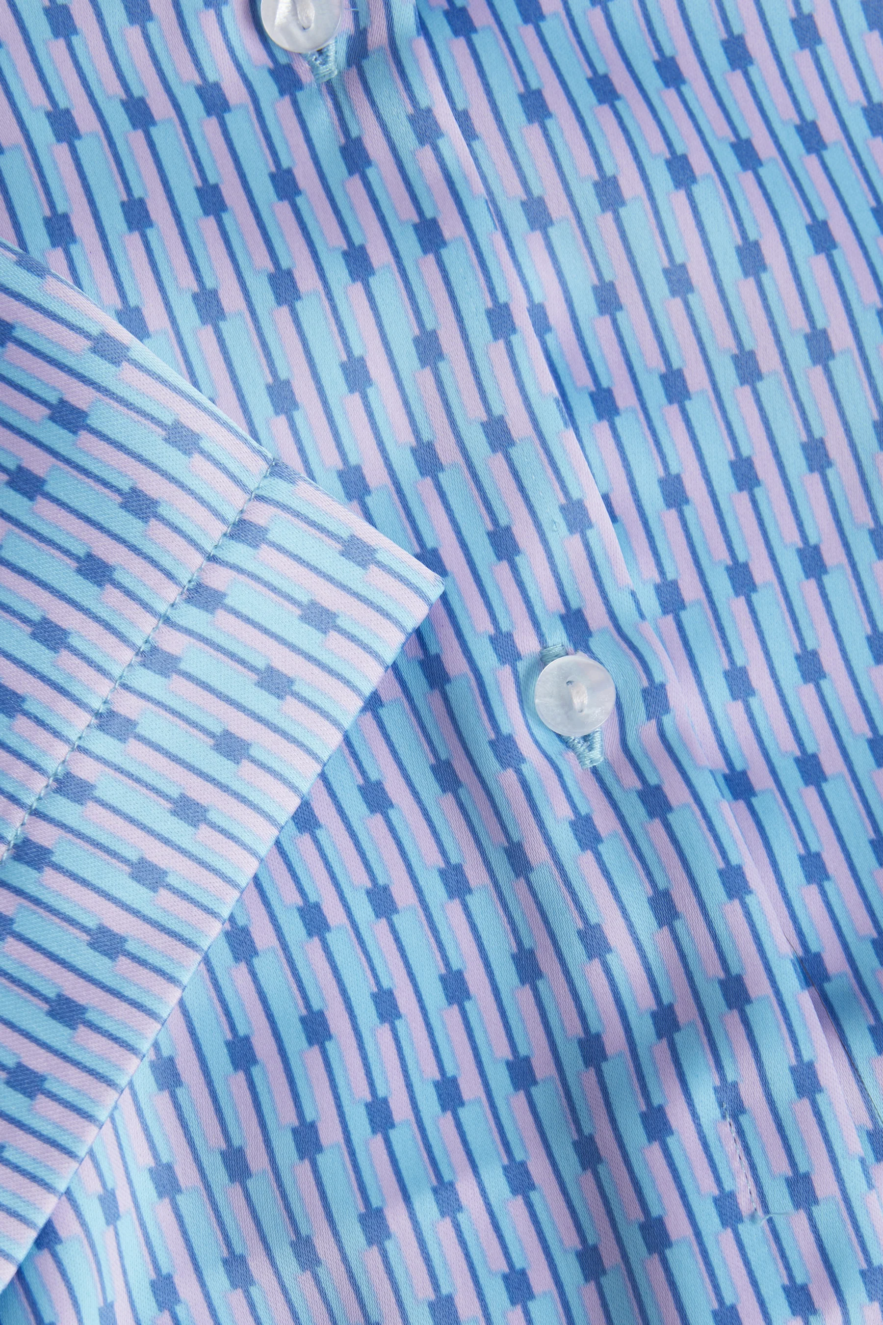 Hemd met korte mouwen - blauw - Image 3