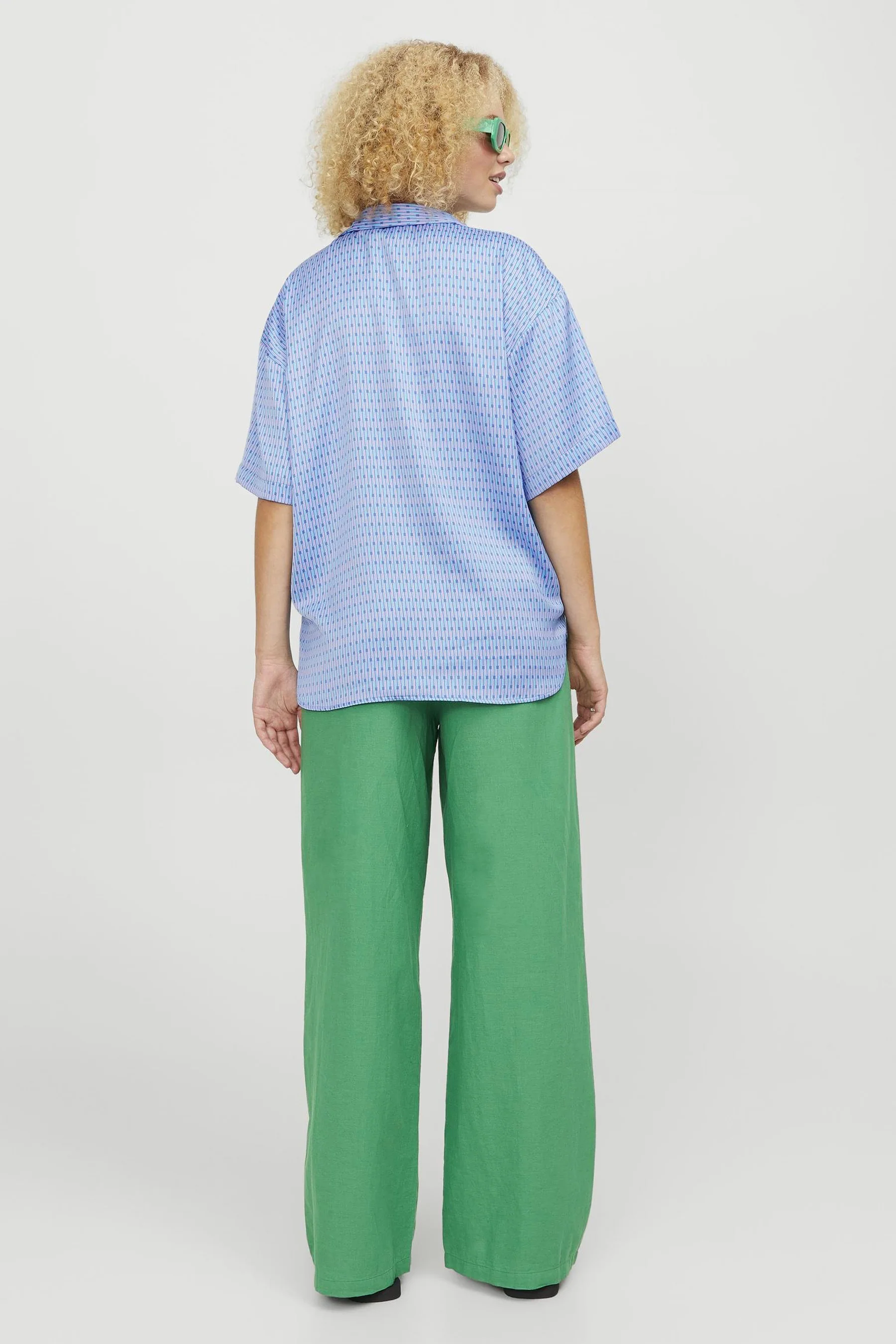 Hemd met korte mouwen - blauw - Image 7