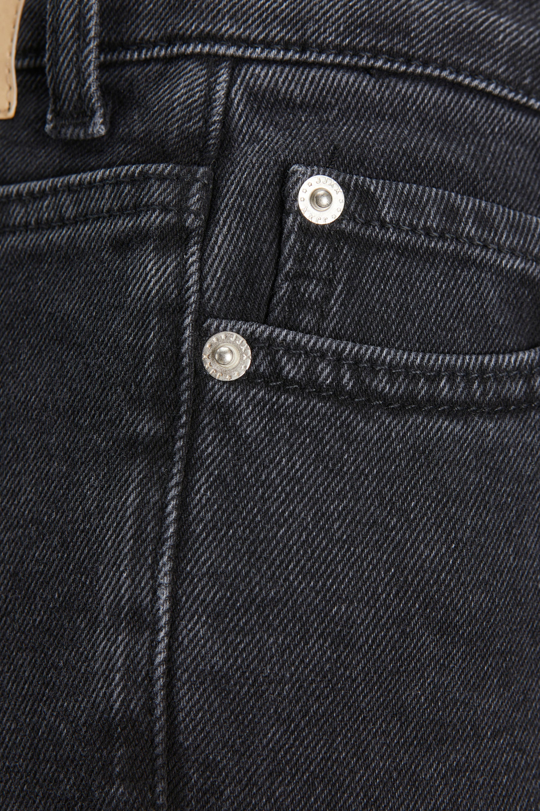 Straight jeans - black denim - Image 13