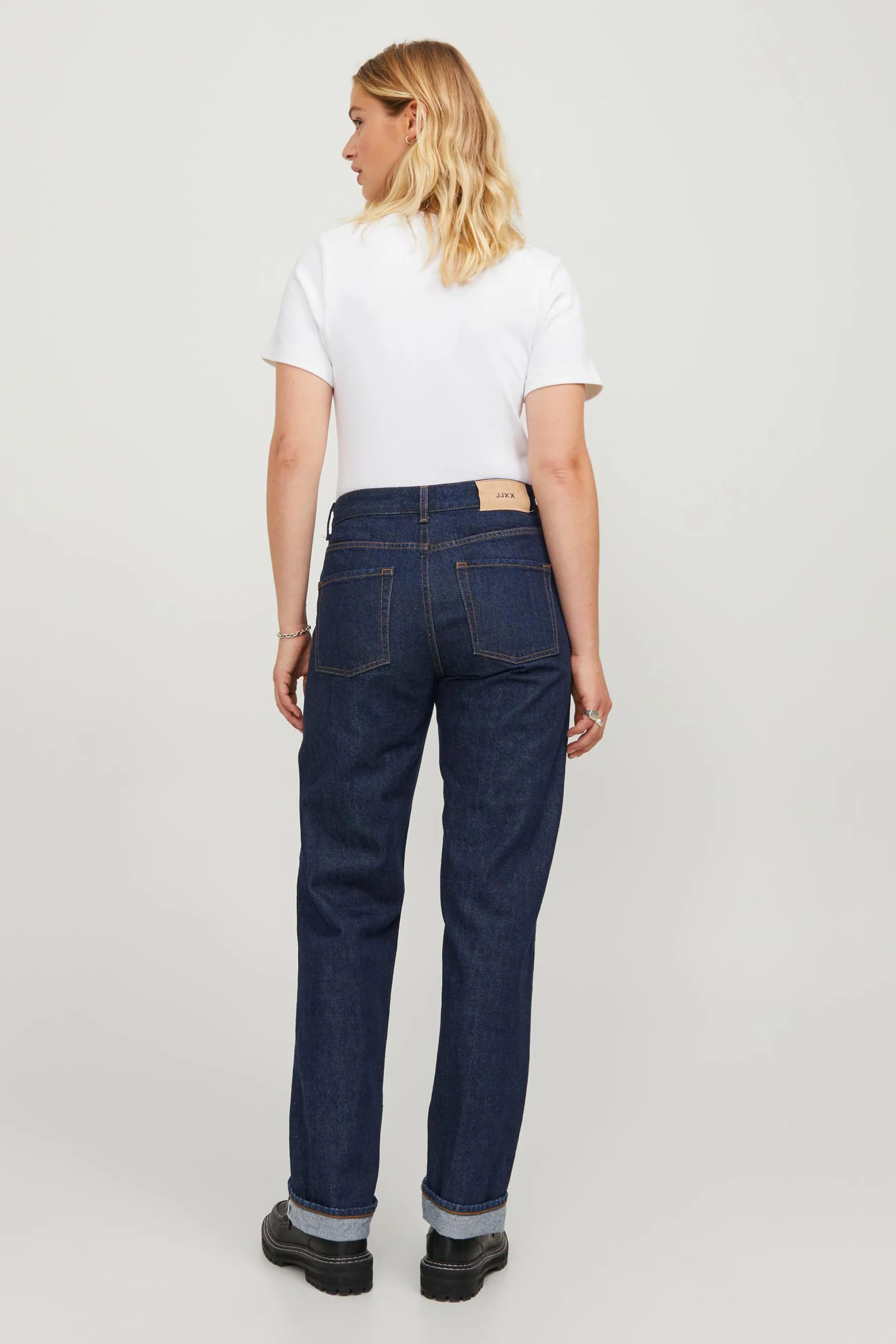 Straight jeans - dark blue denim - Image 3