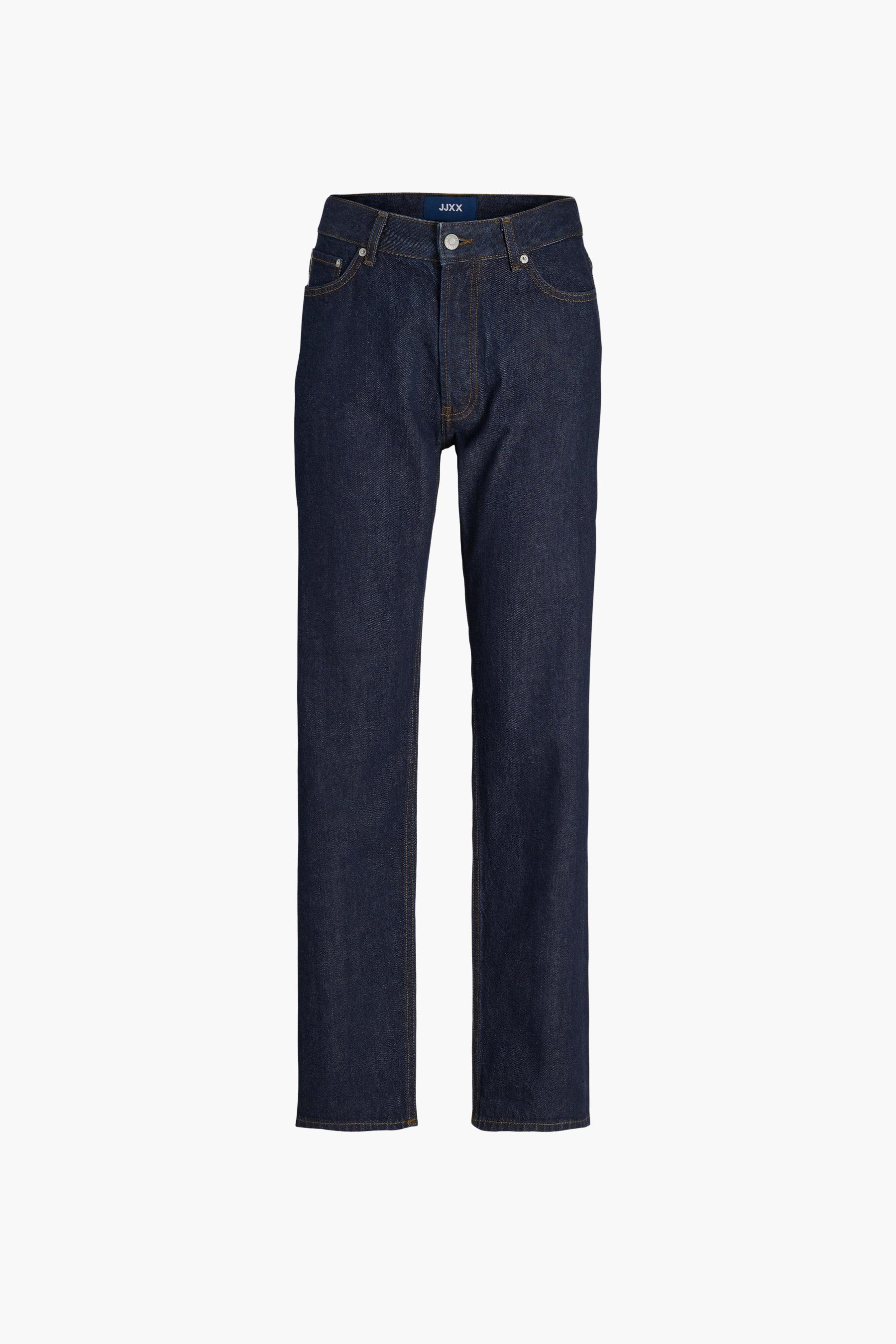 Straight jeans - dark blue denim - Image 7