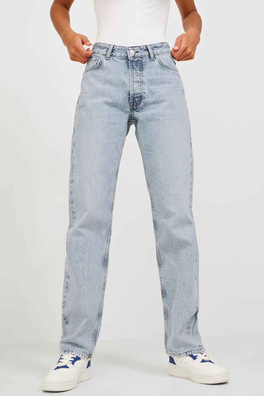 Straight jeans - light blue denim
