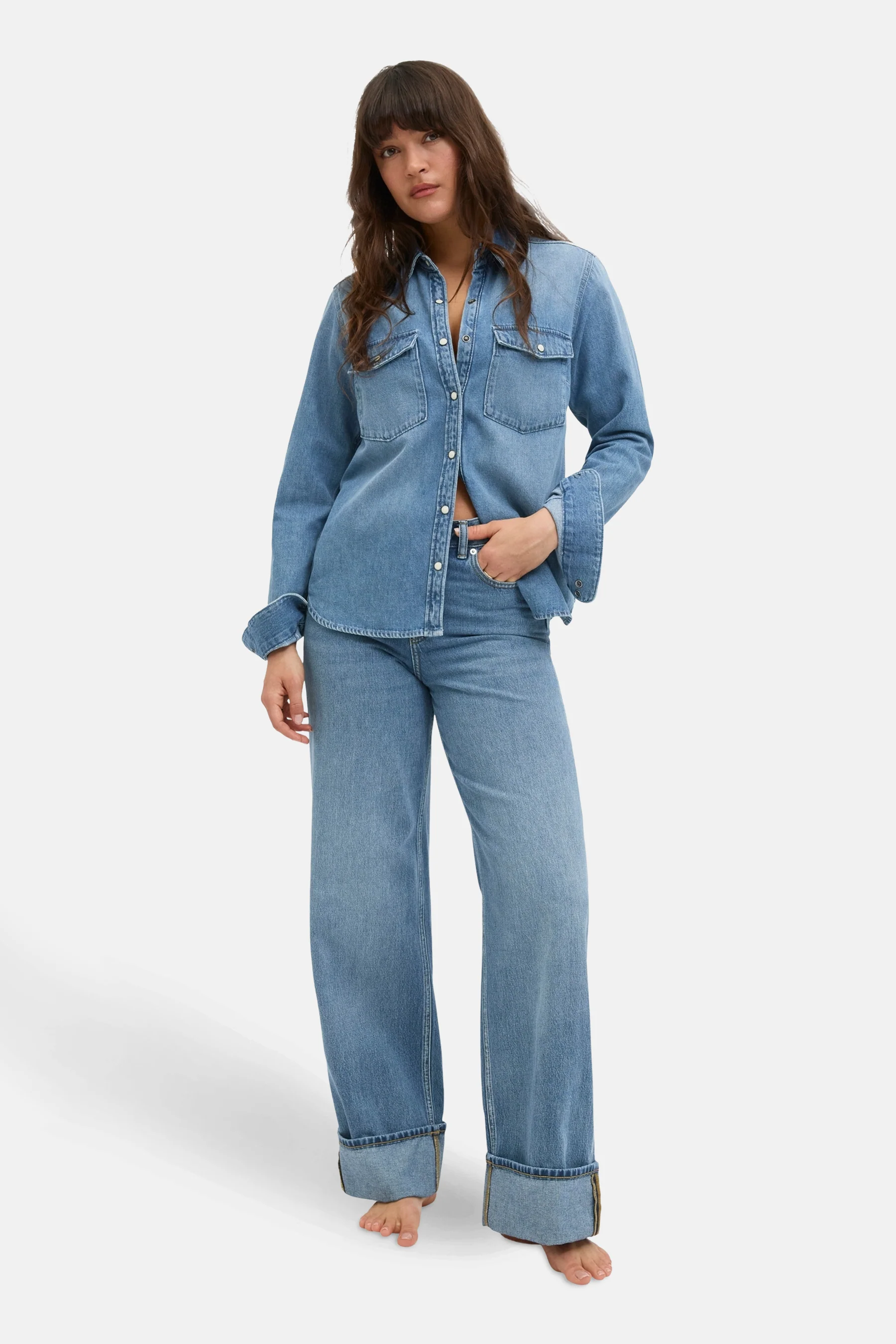 TOKYO - mid blue denim - Image 2