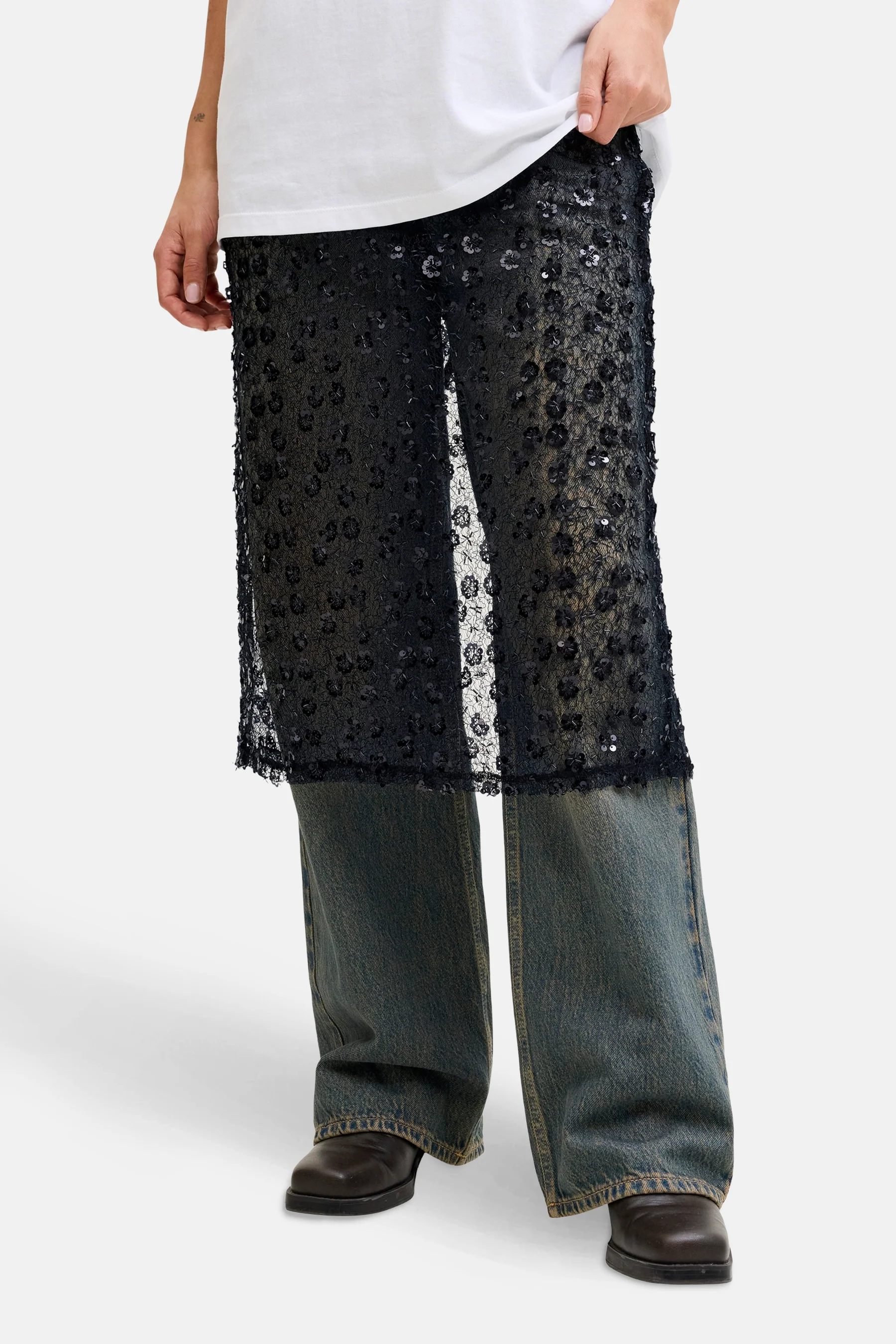 Lange rok - zwart - Image 2