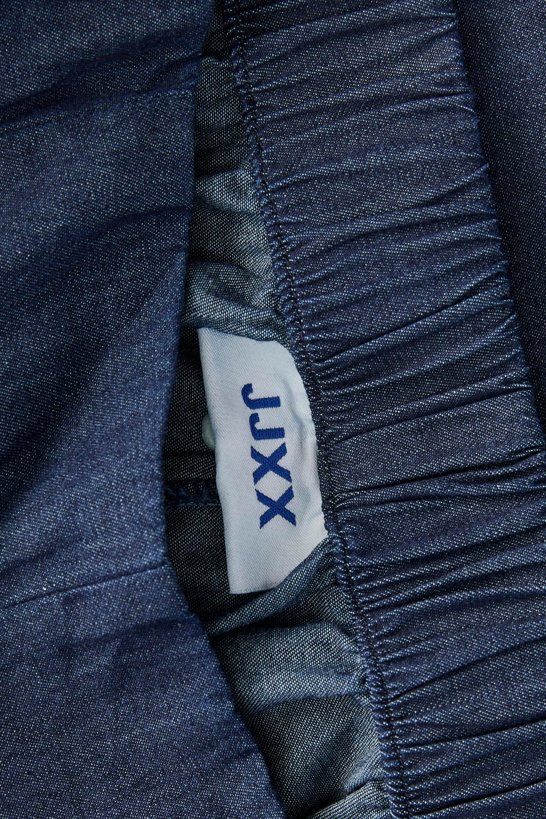 Short - dark blue denim - Image 4