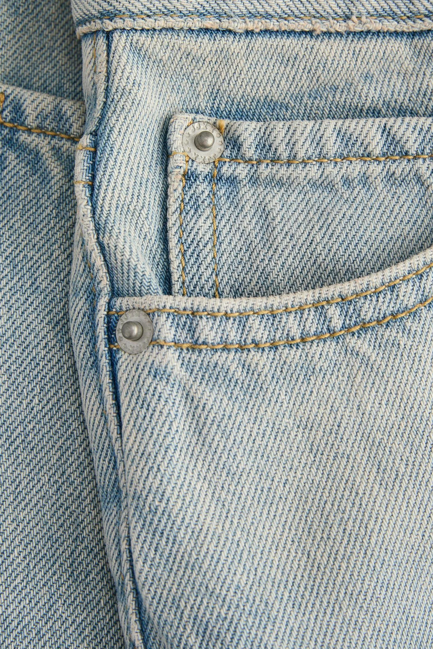 Short - light blue denim - Image 5