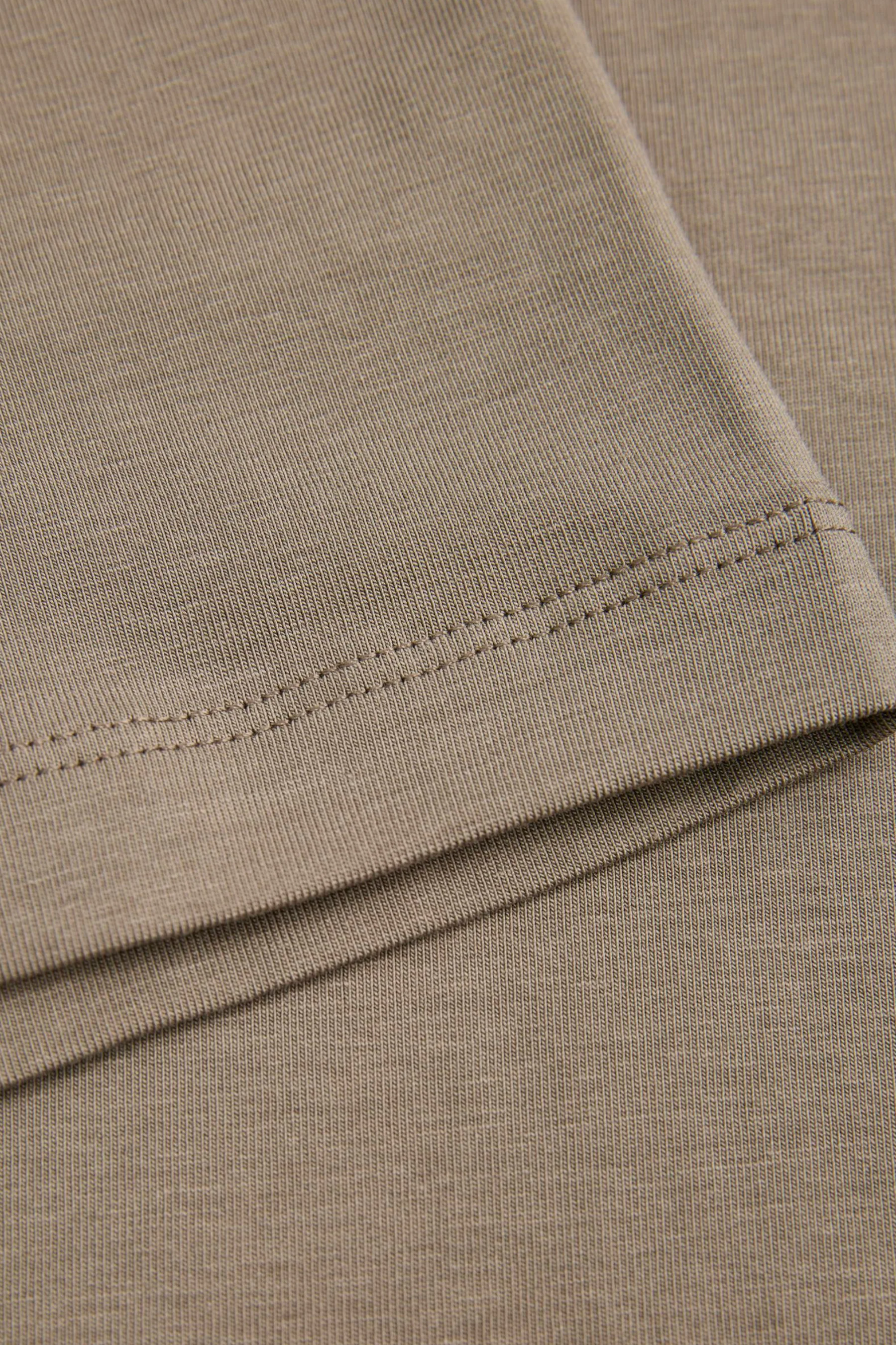 T-shirt met korte mouwen - bruin - Image 3