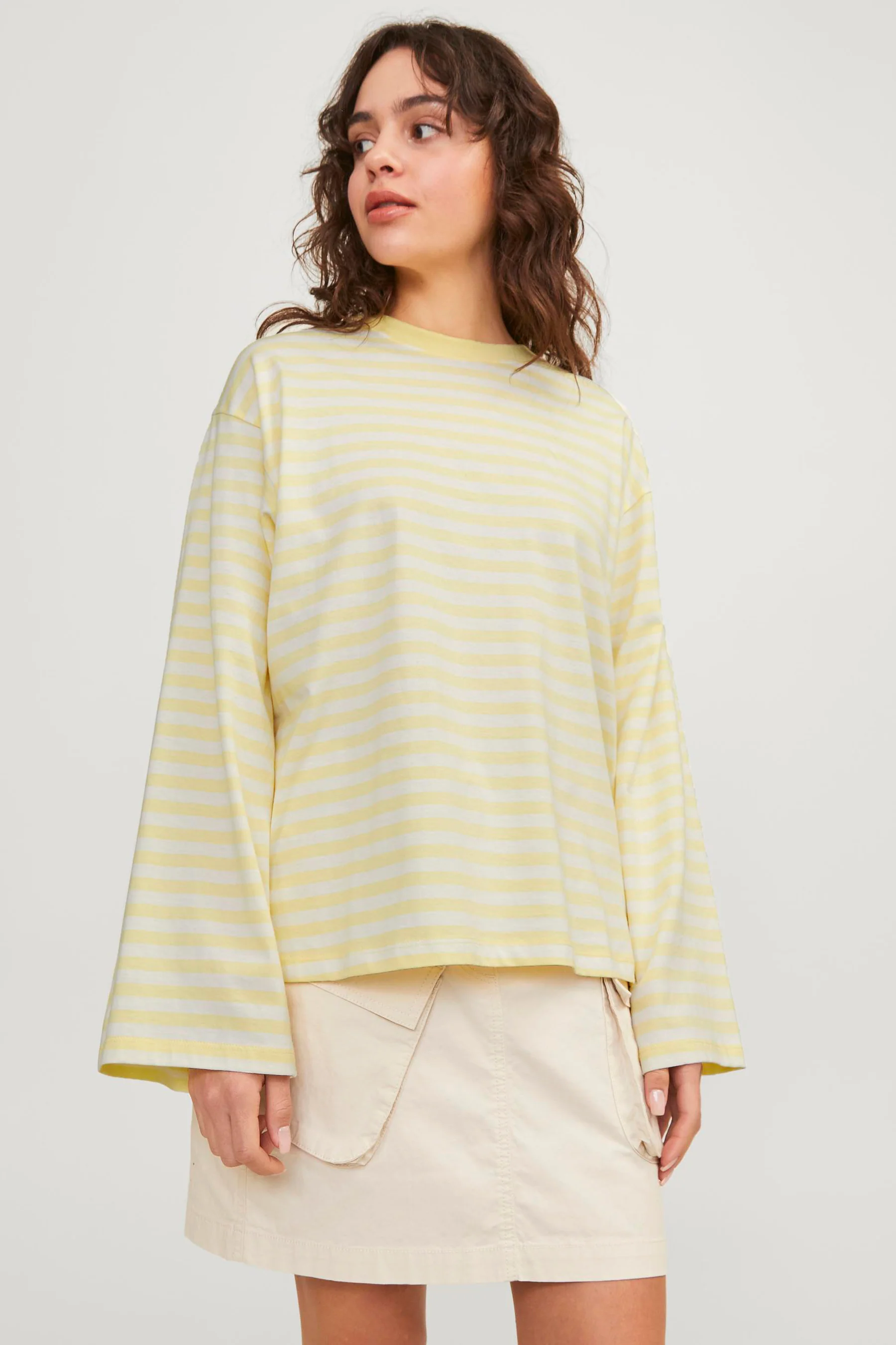 T-shirt - geel