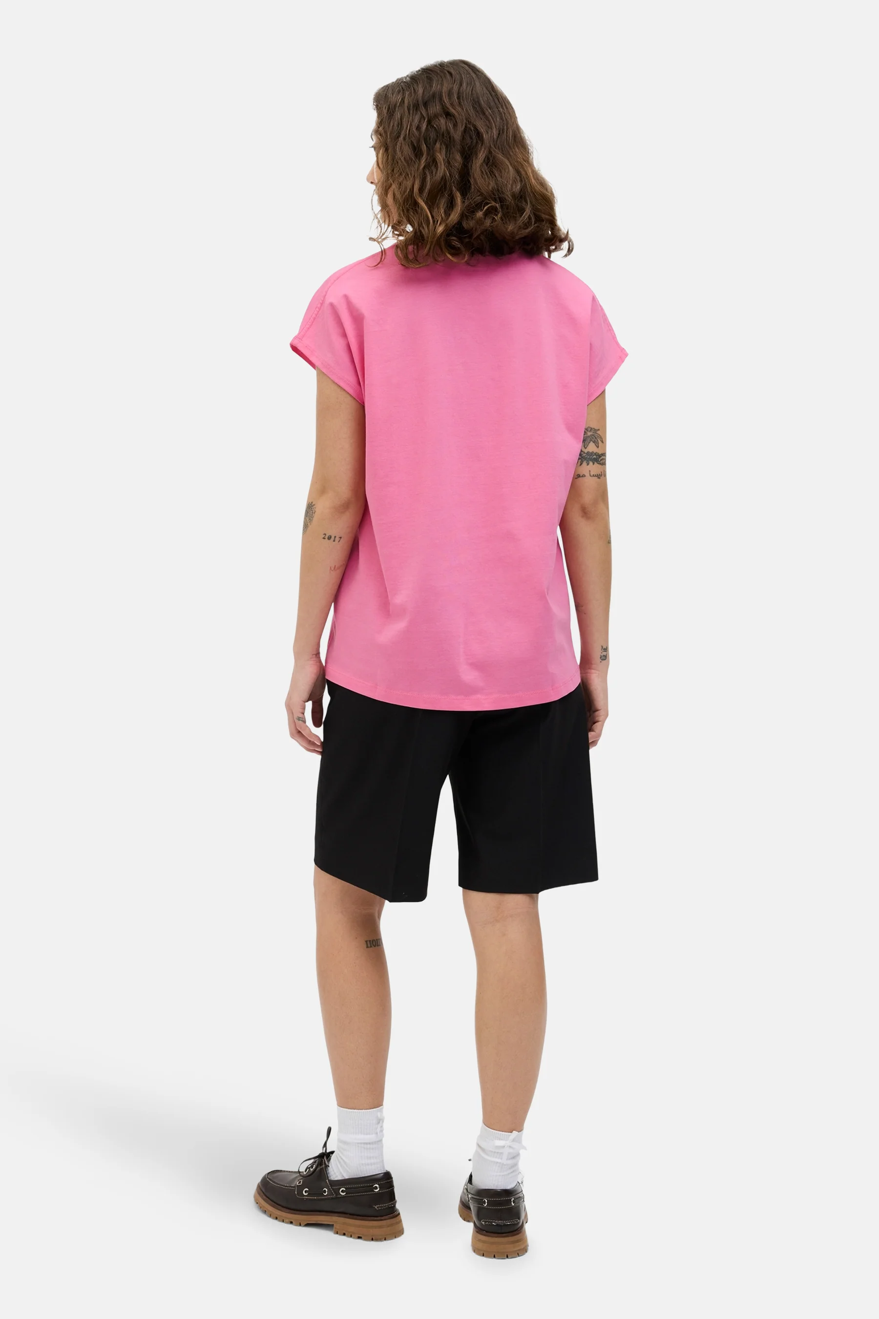 T-shirt met korte mouwen - roze - Image 3