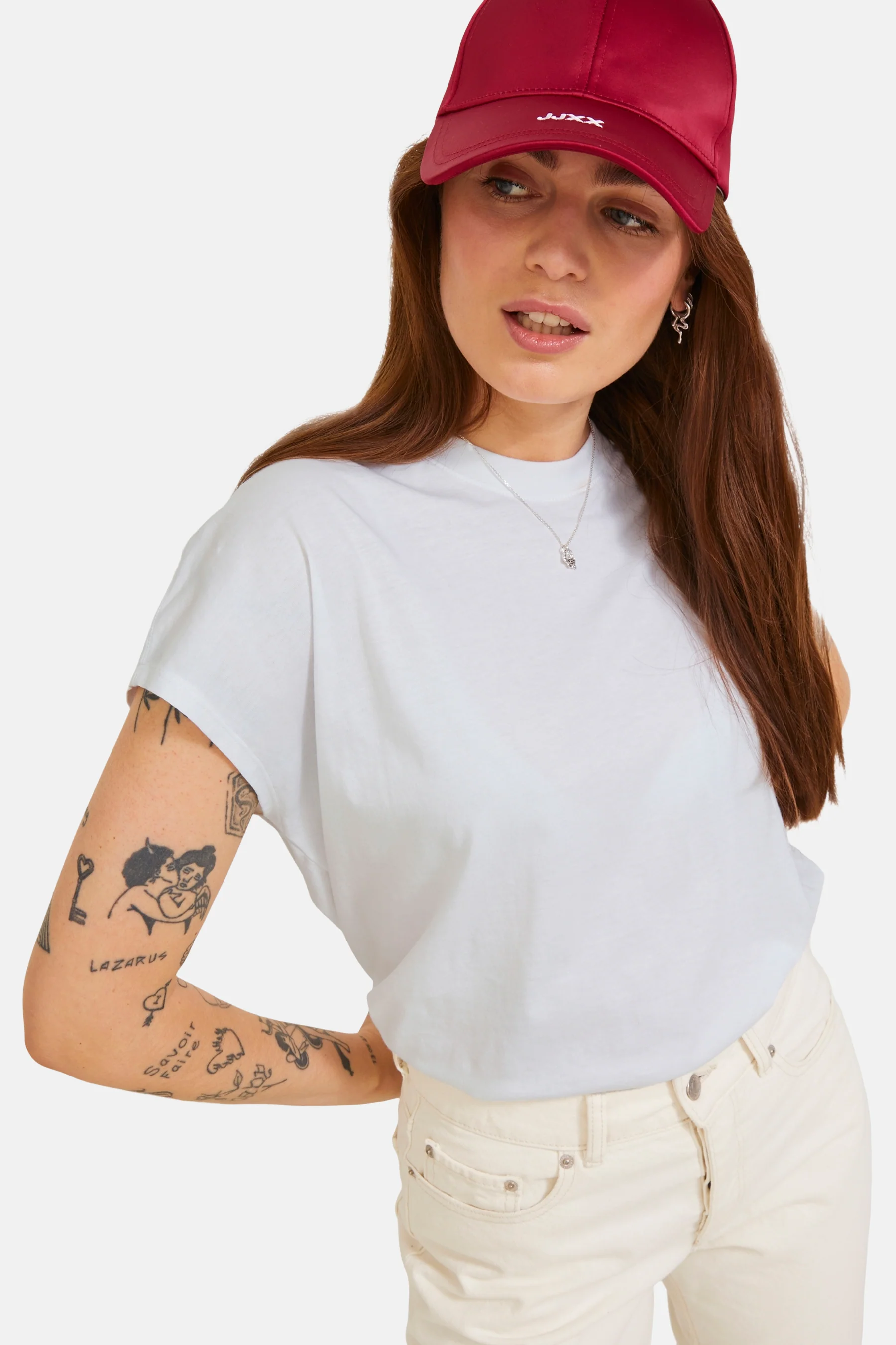 T-shirt met korte mouwen - wit - Image 6