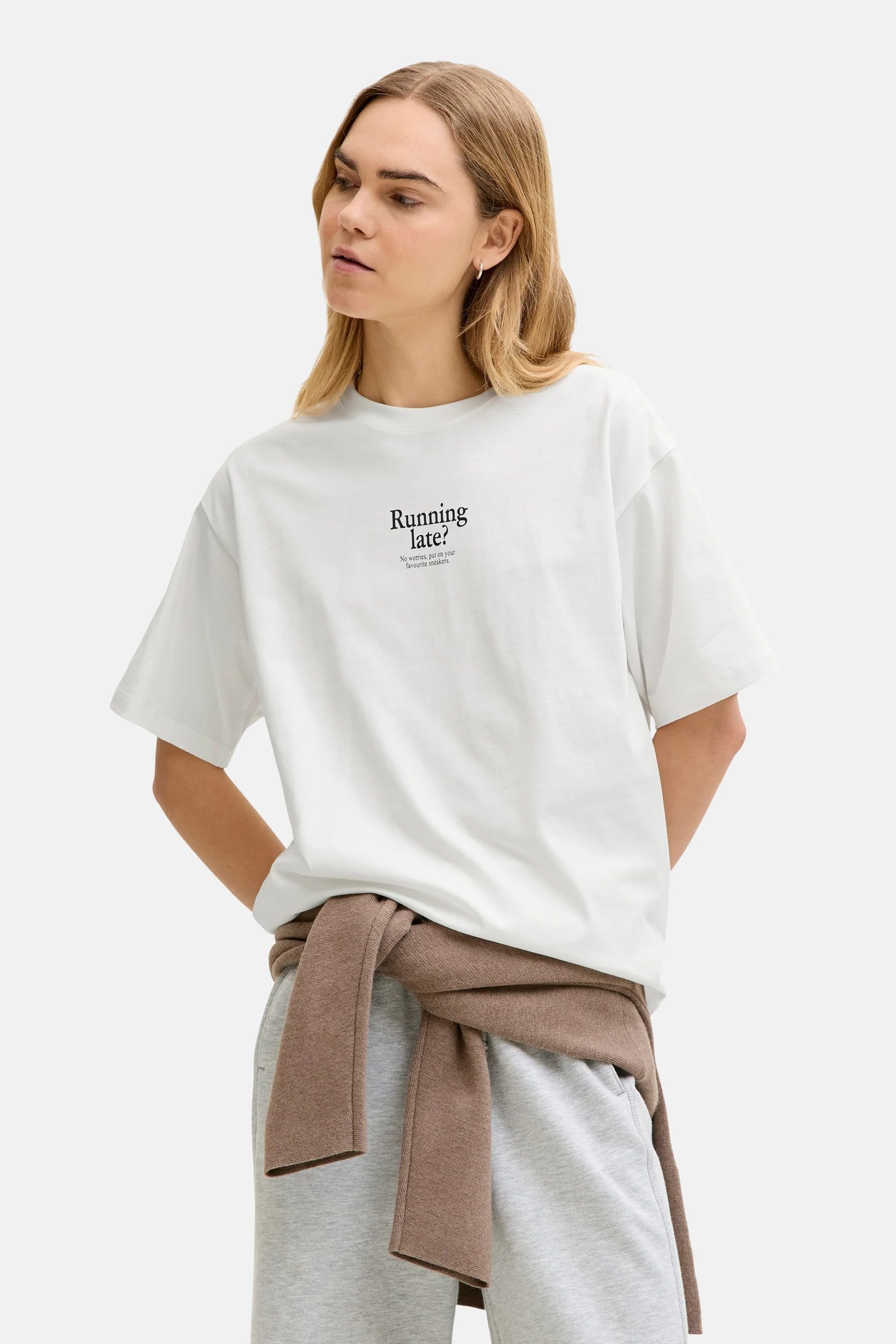 T-shirt met korte mouwen - wit