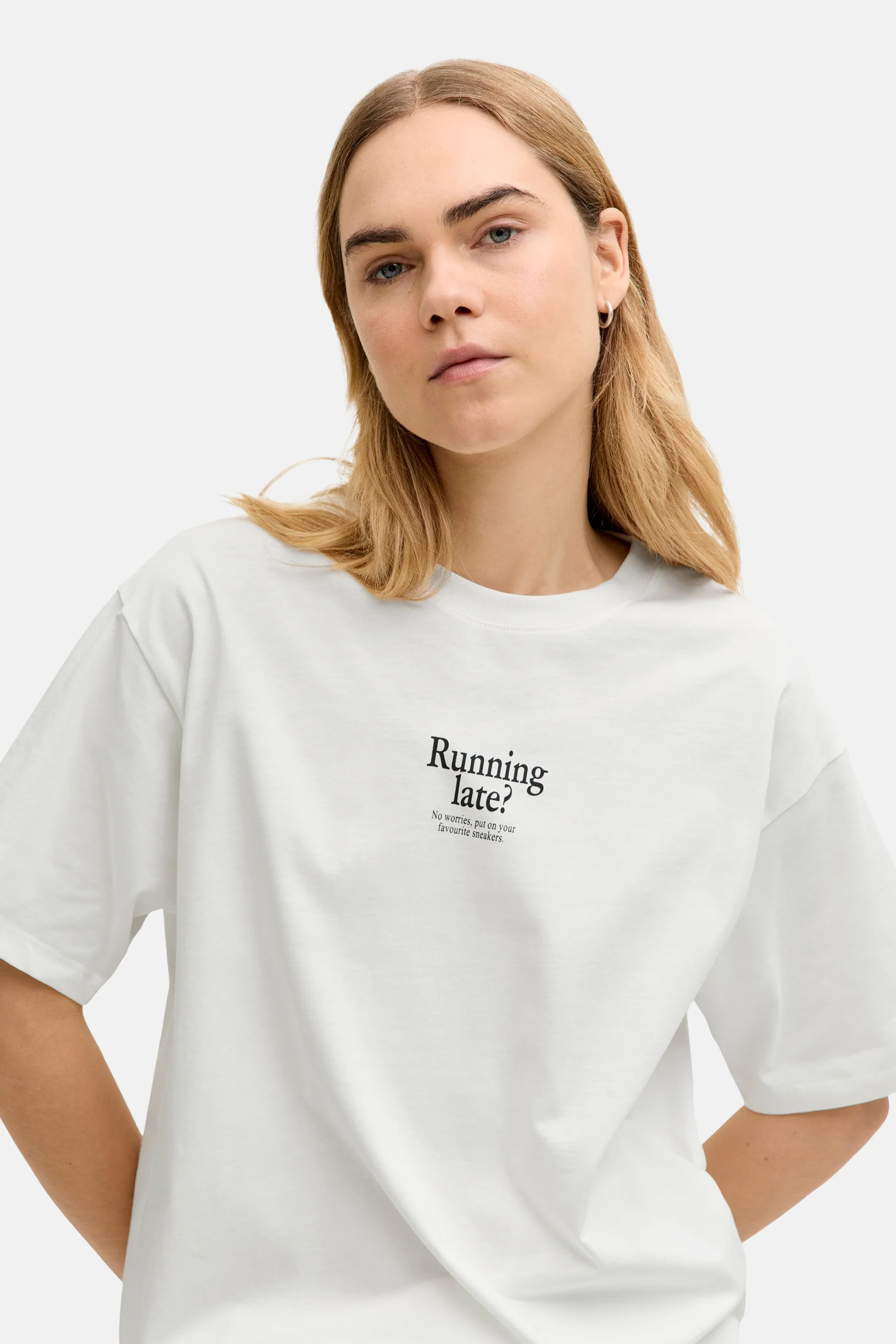 T-shirt met korte mouwen - wit - Image 4
