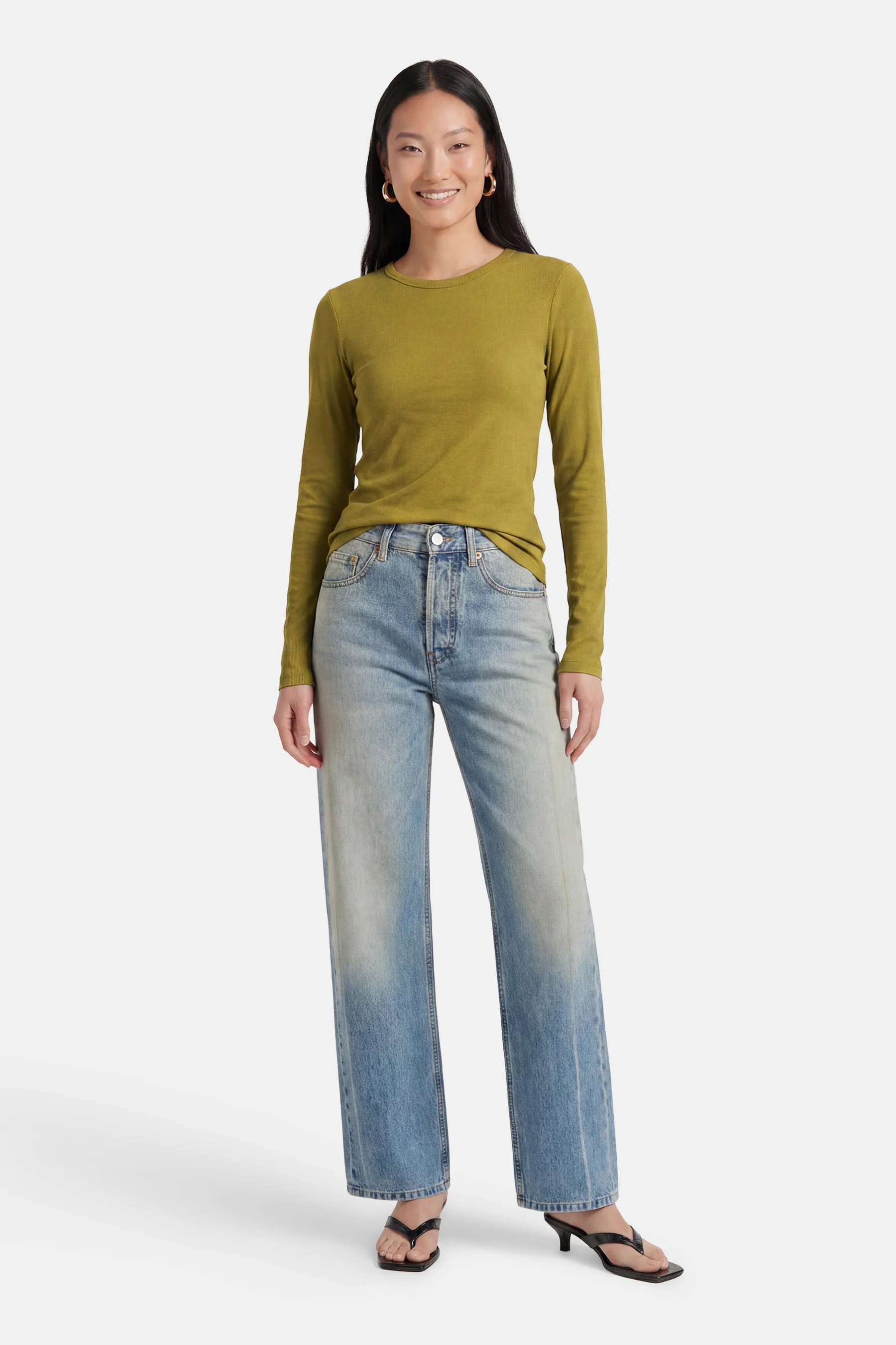 T-shirt met lange mouwen - groen - Image 2