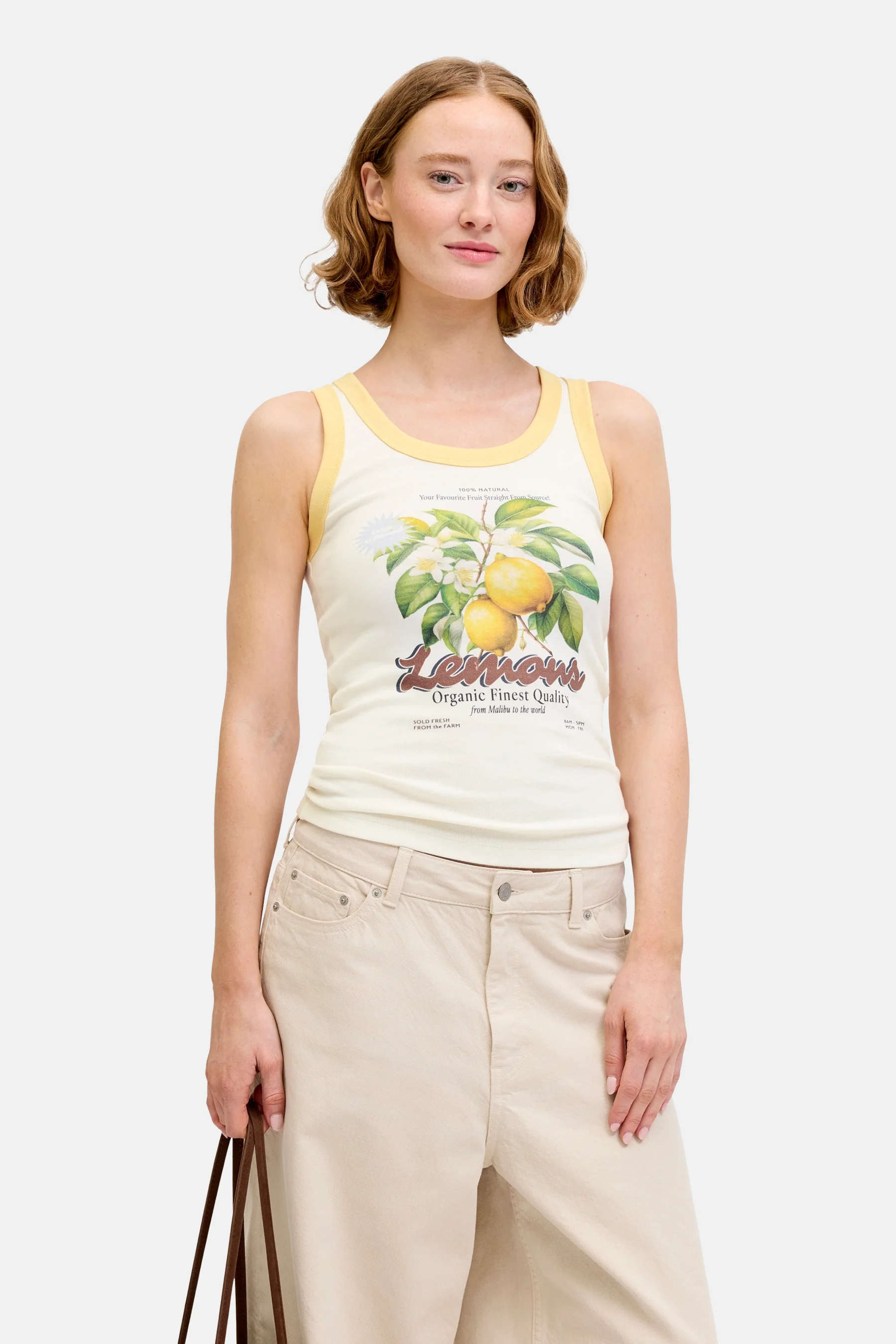 Singlet - ecru