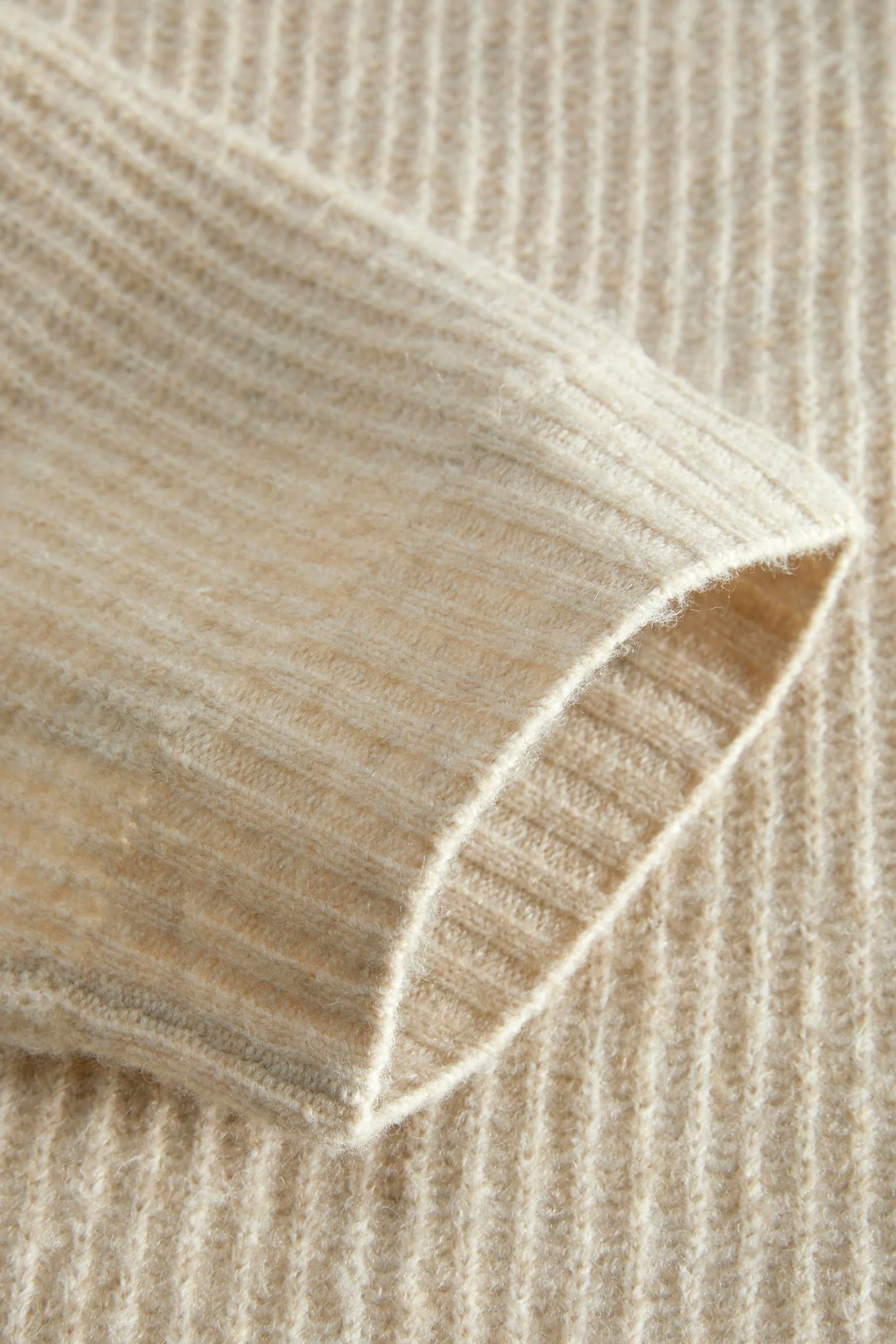 Pull met ronde hals - beige - Image 5