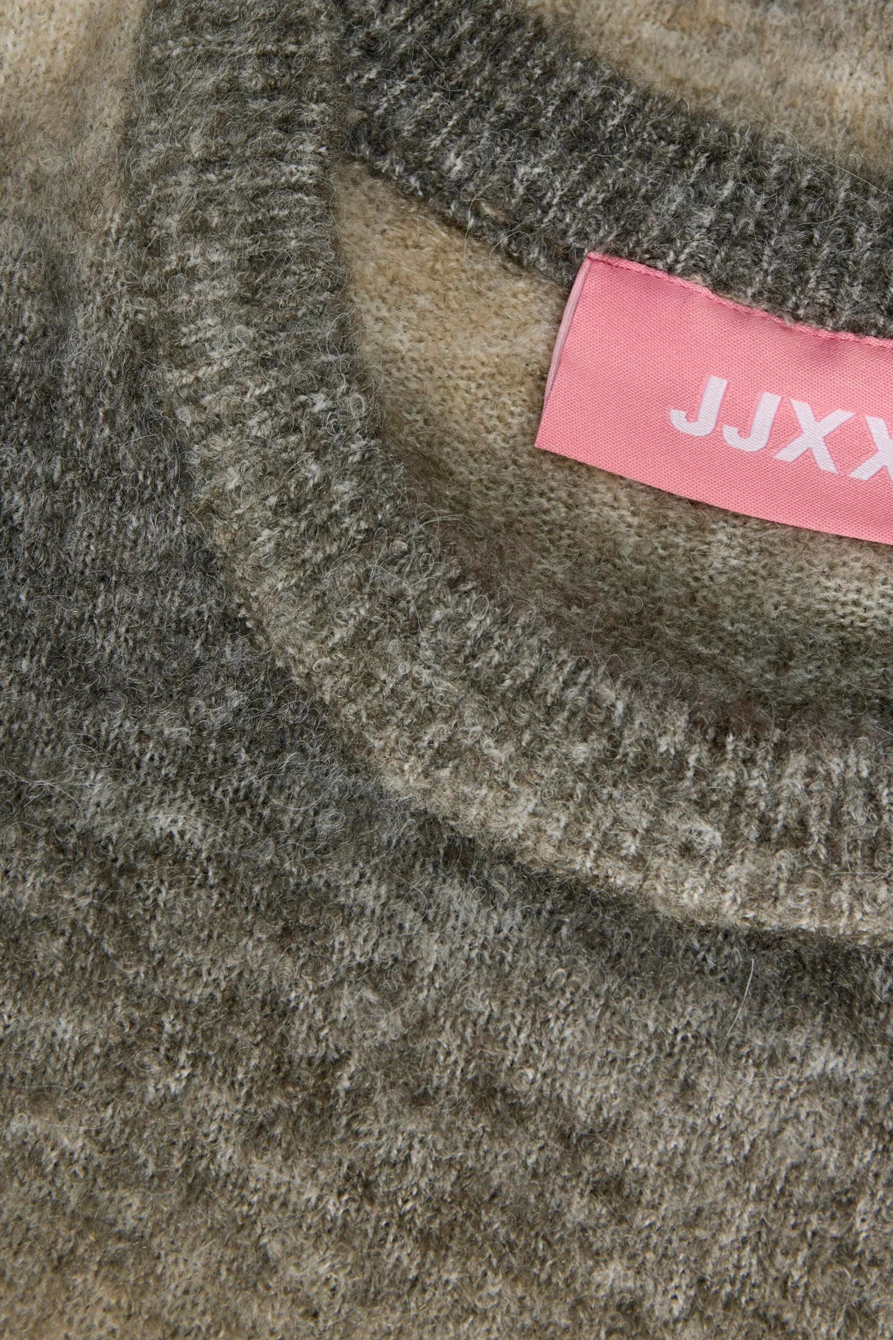 Pull met ronde hals - beige - Image 4