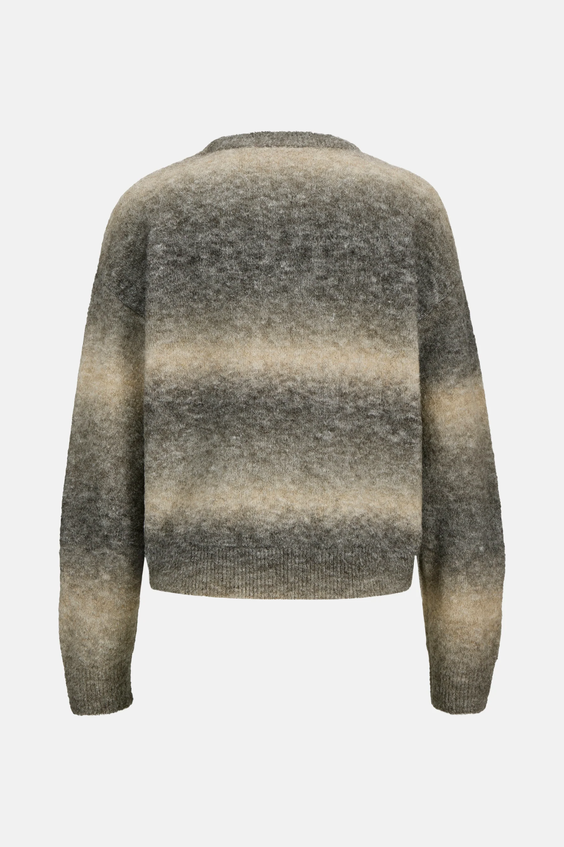Pull met ronde hals - beige - Image 8