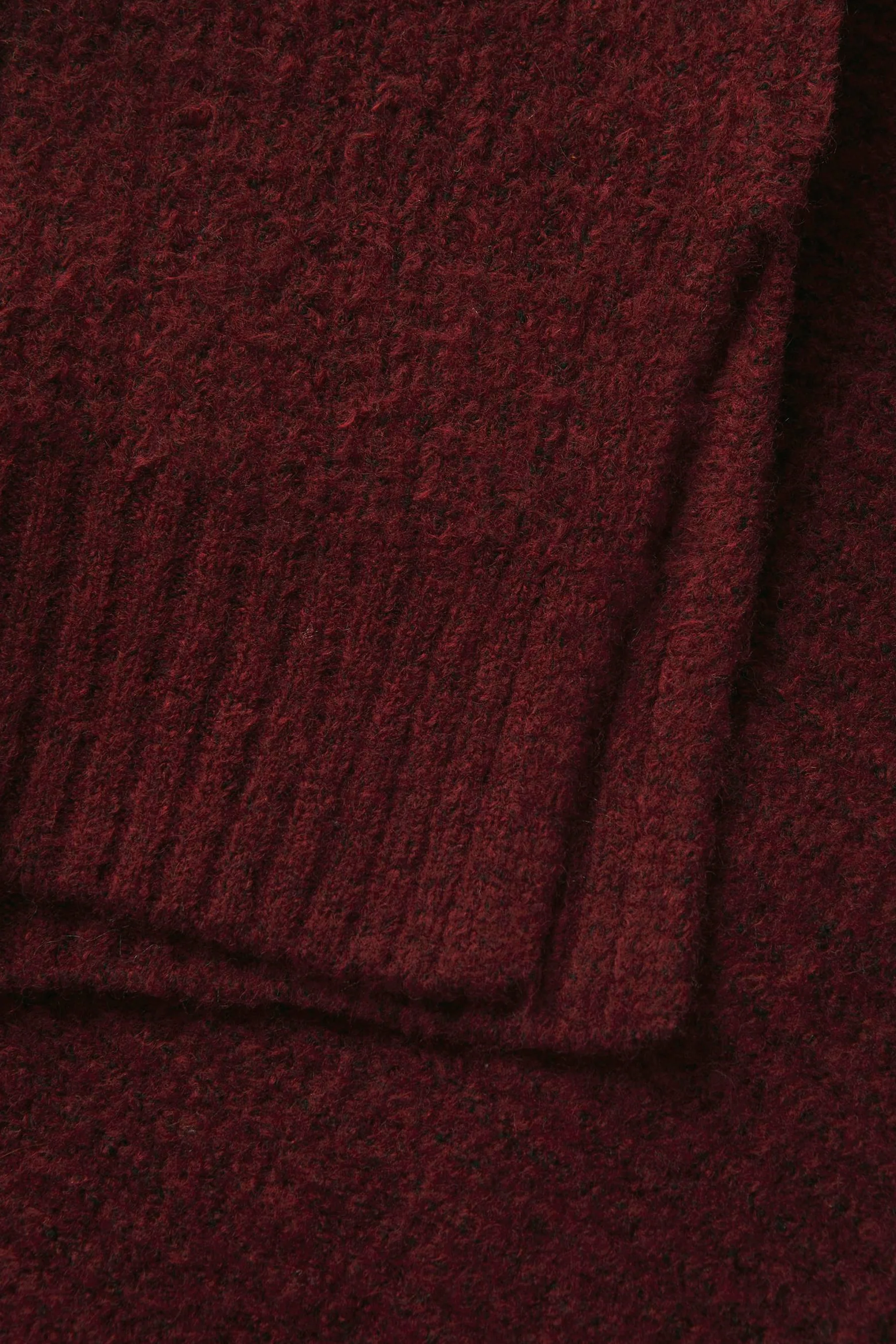 Pull met ronde hals - Bordeaux - Image 5
