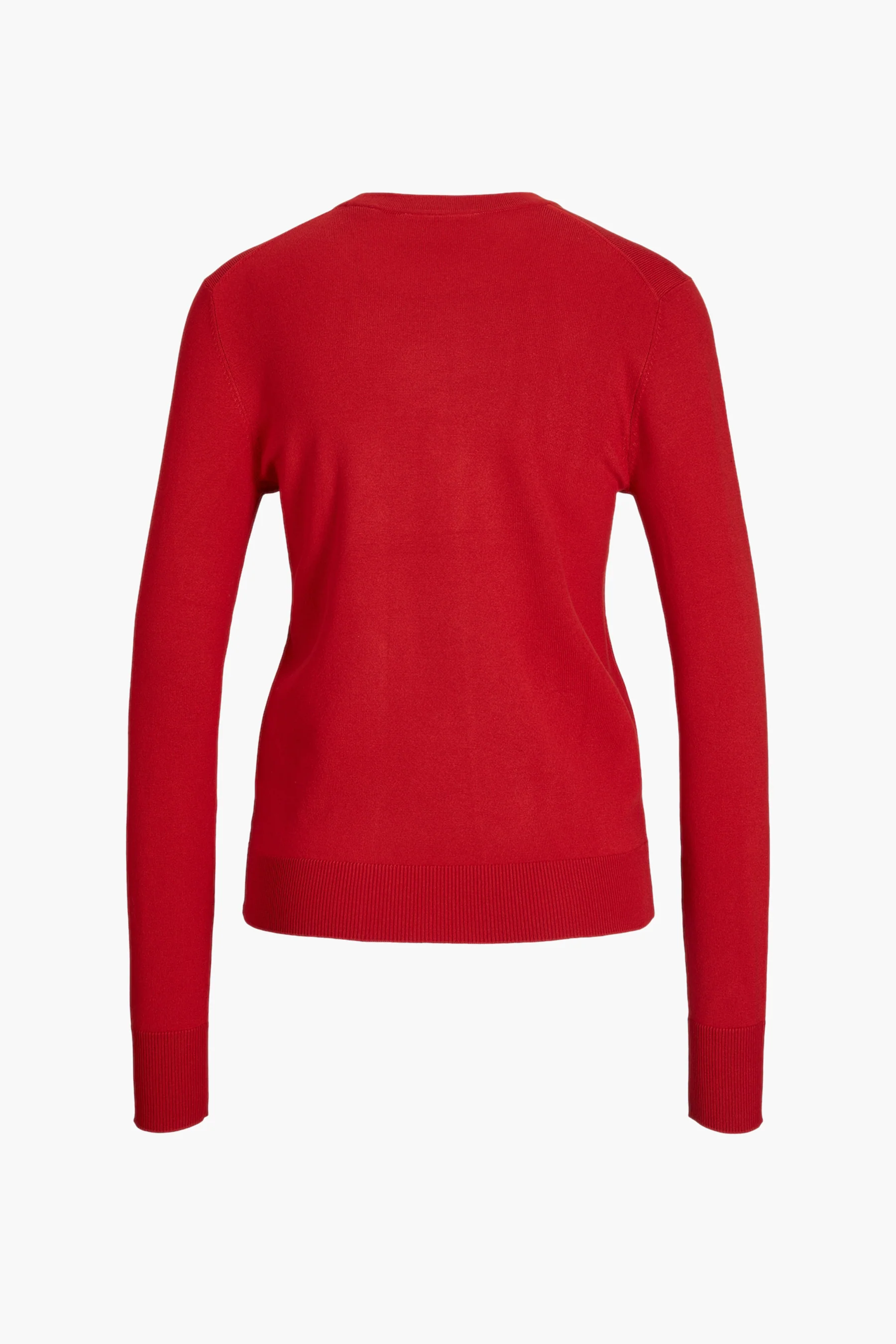 Pull met ronde hals - rood - Image 4