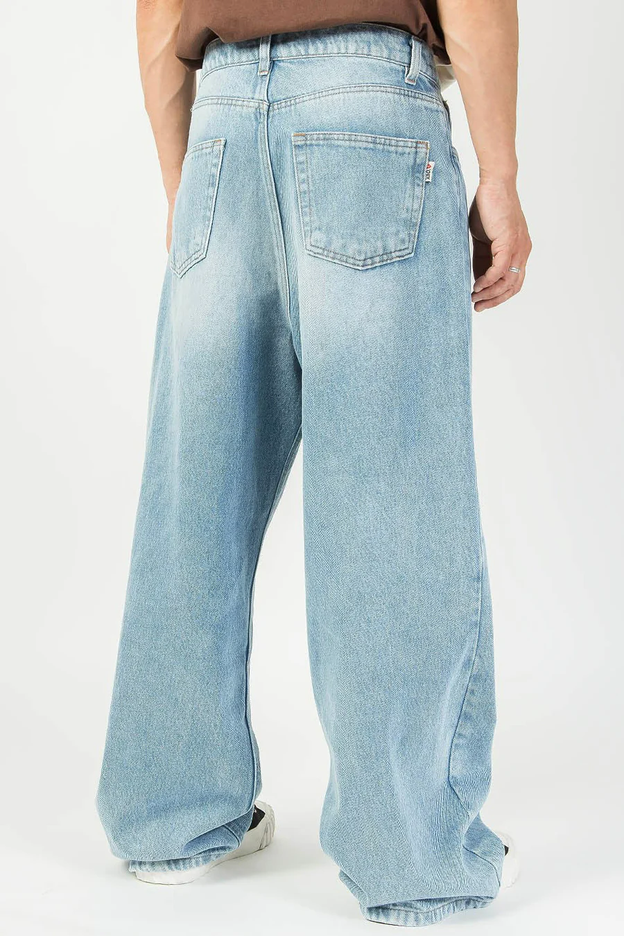 Wide jeans - light blue denim - Image 2