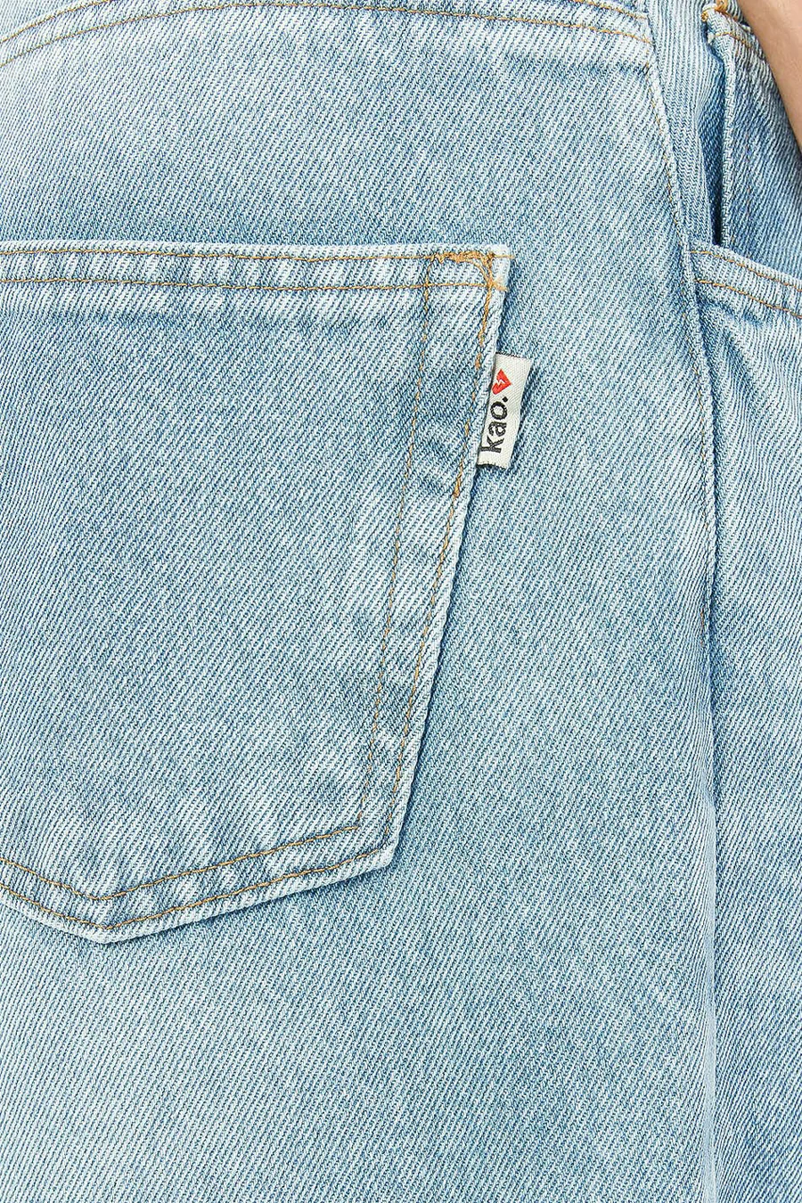Wide jeans - light blue denim - Image 3
