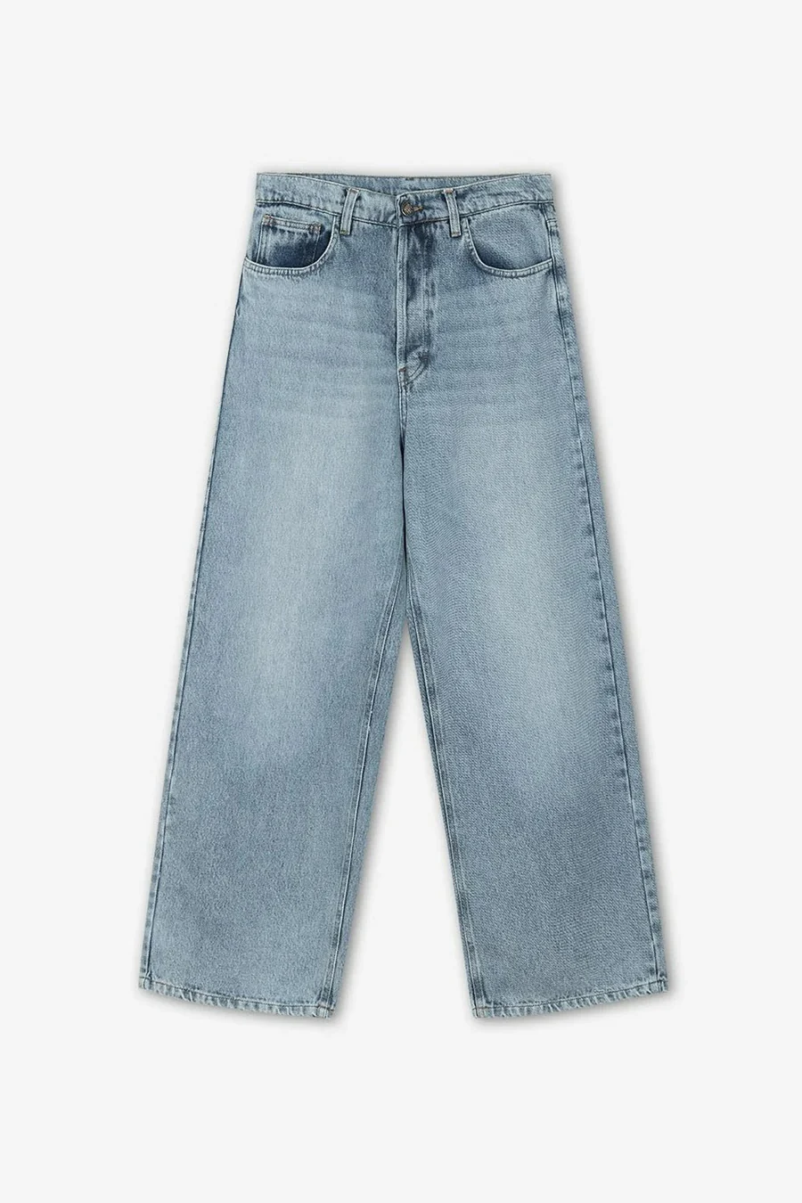 Wide jeans - light blue denim - Image 4