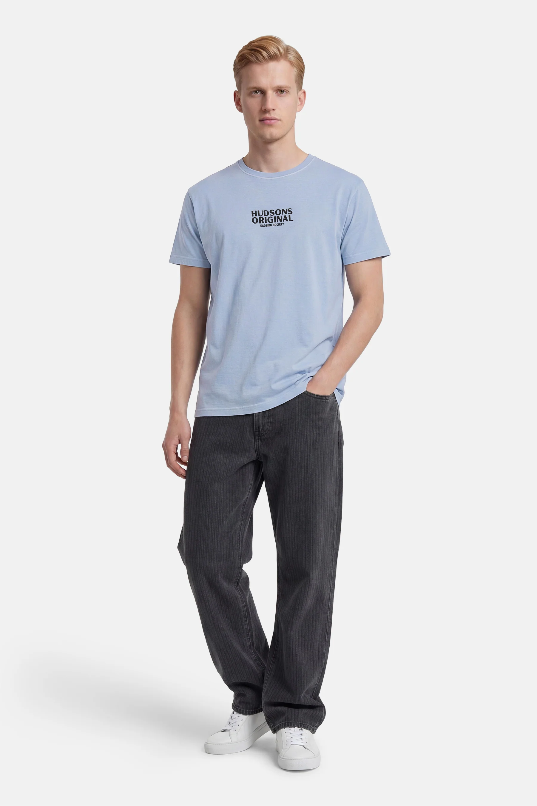 T-shirt - blauw - Image 2