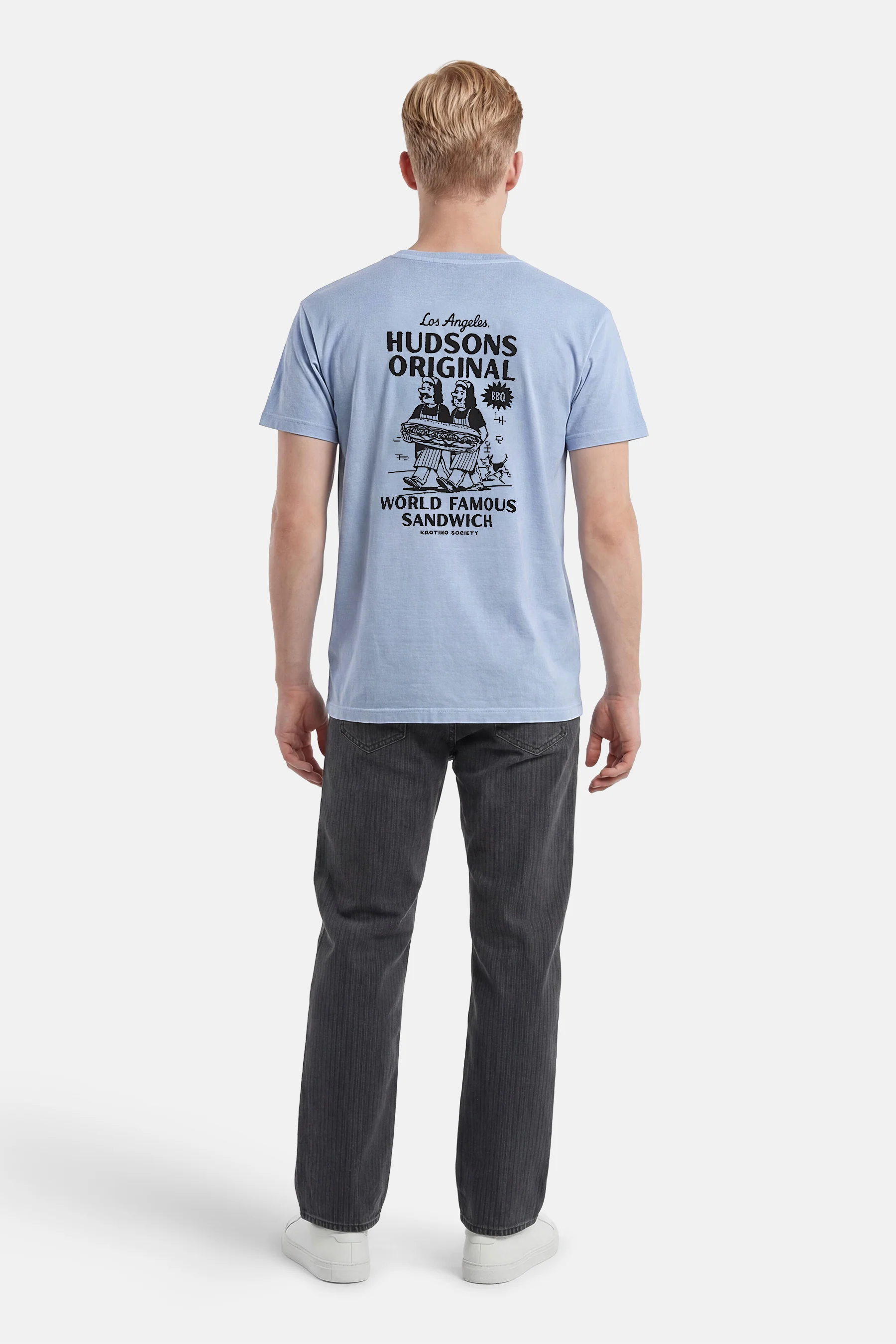 T-shirt - blauw - Image 3
