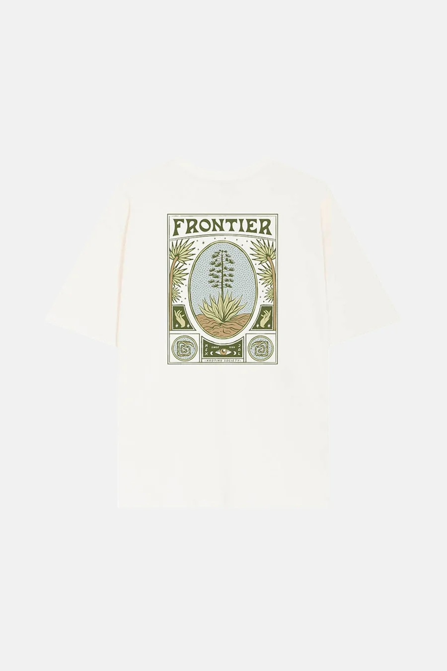 T-shirt met korte mouwen - ecru - Image 4