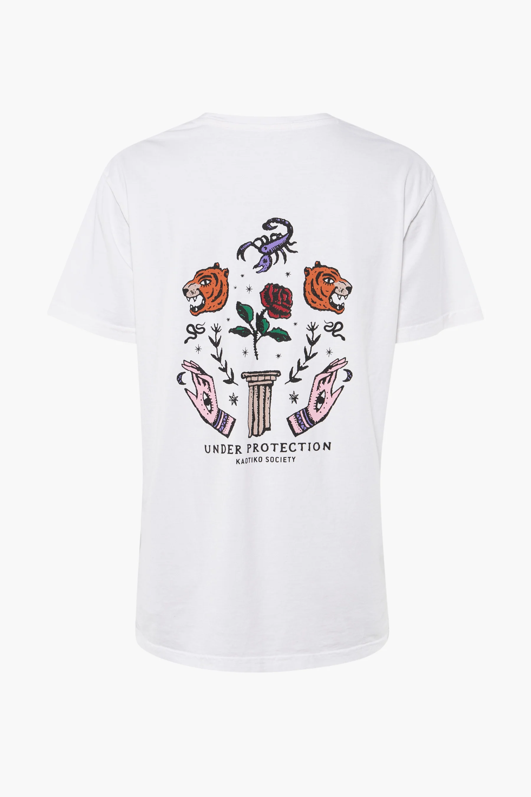 T-shirt met korte mouwen - wit