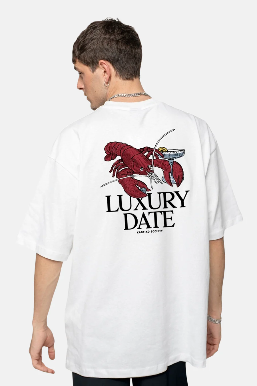 T-shirt met korte mouwen - wit