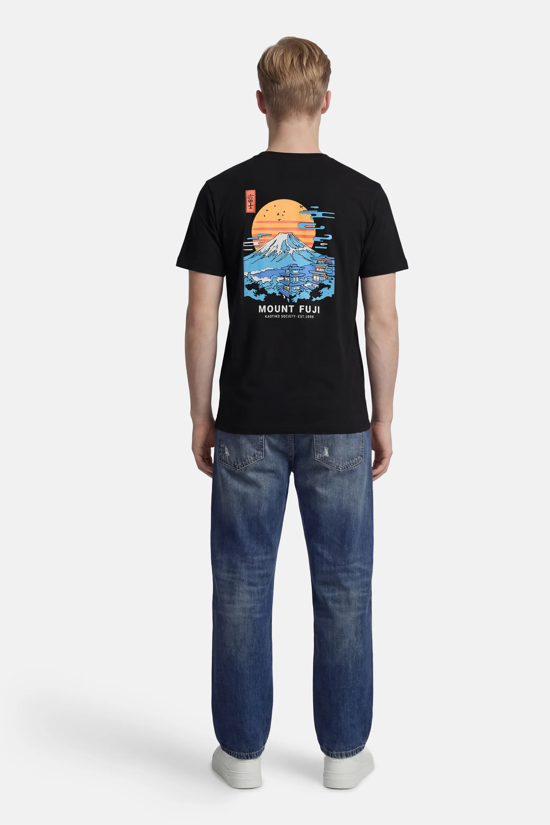 T-shirt met korte mouwen - zwart - Image 4