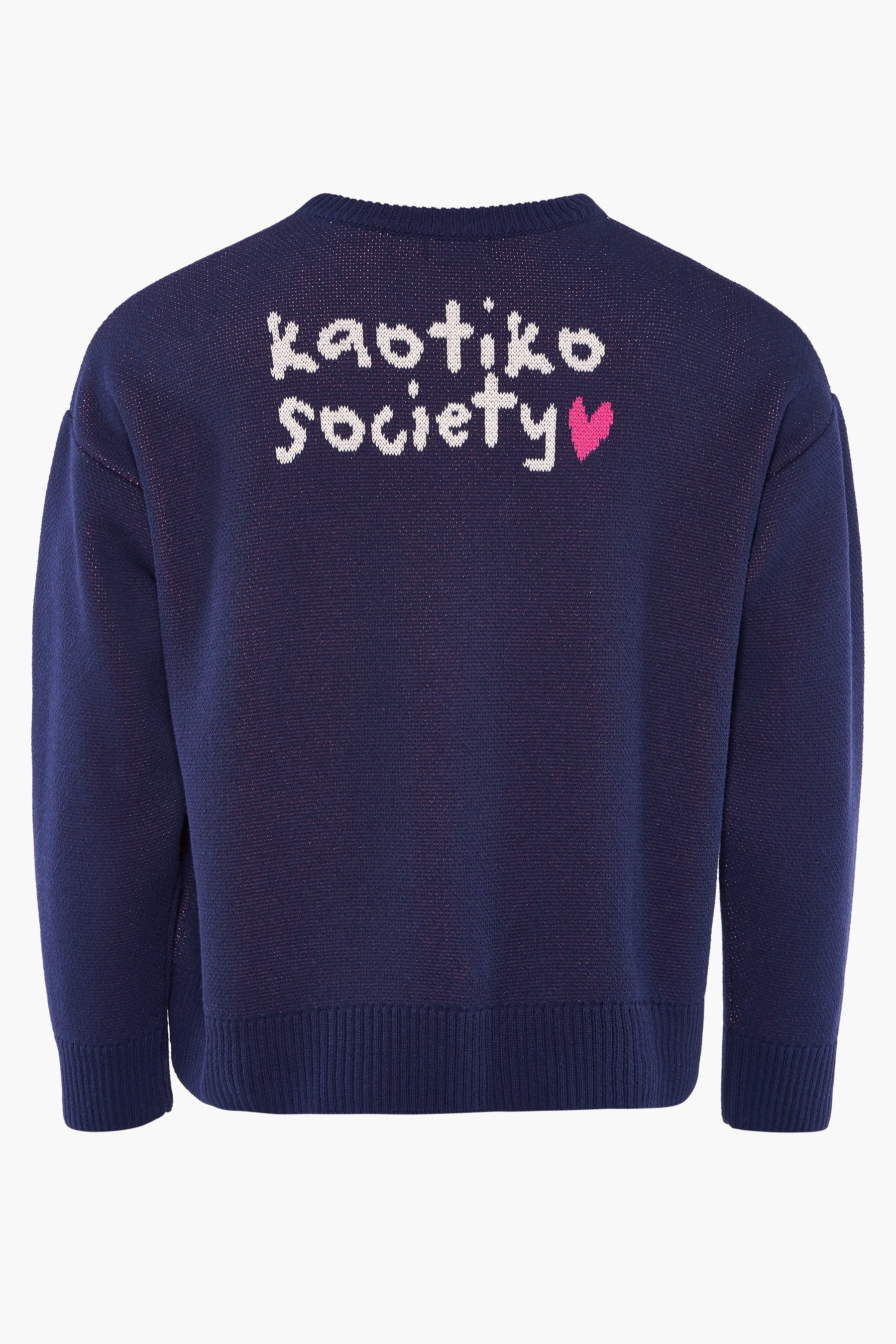 Pull met ronde hals - blauw - Image 2