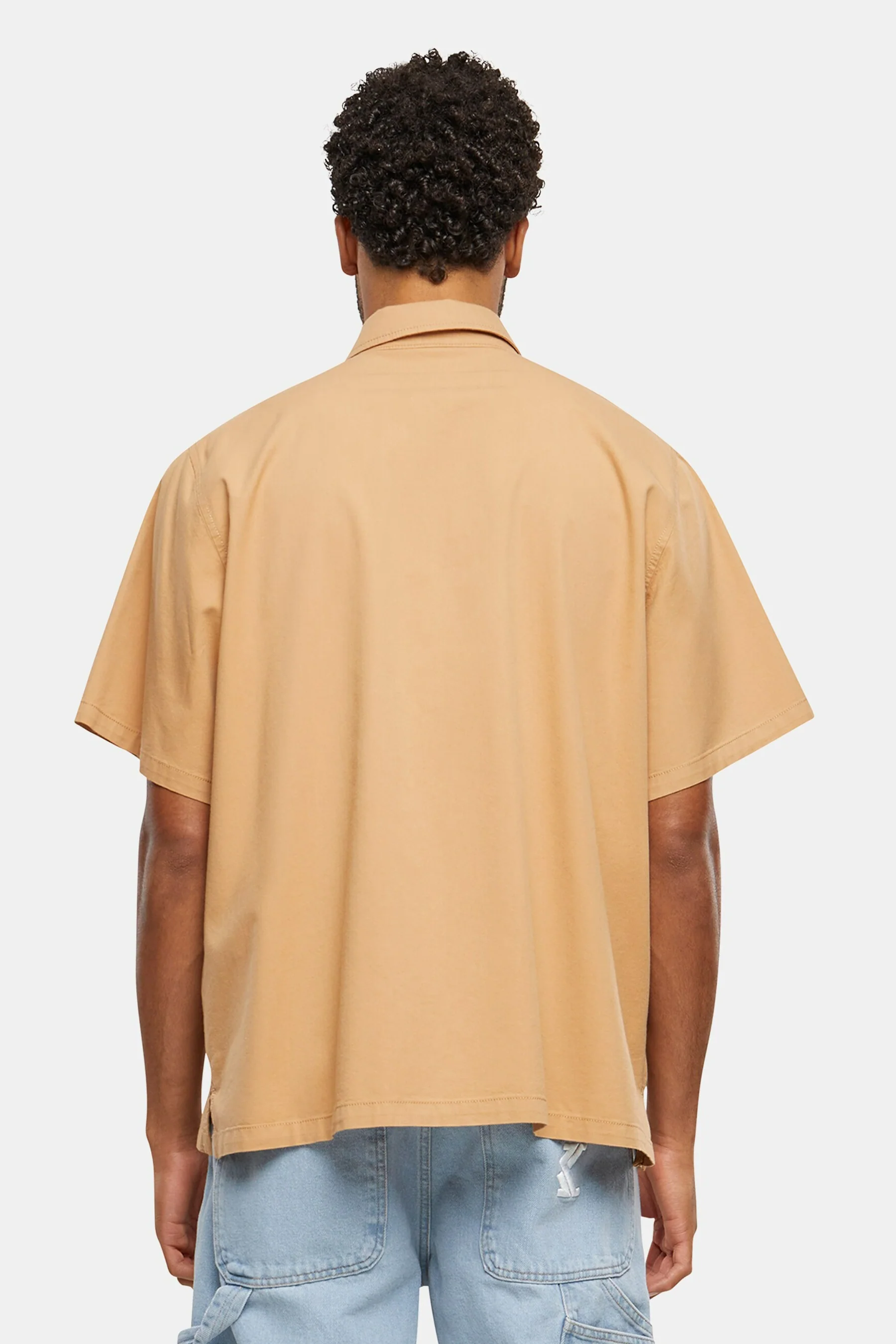 Hemd met korte mouwen - beige - Image 3