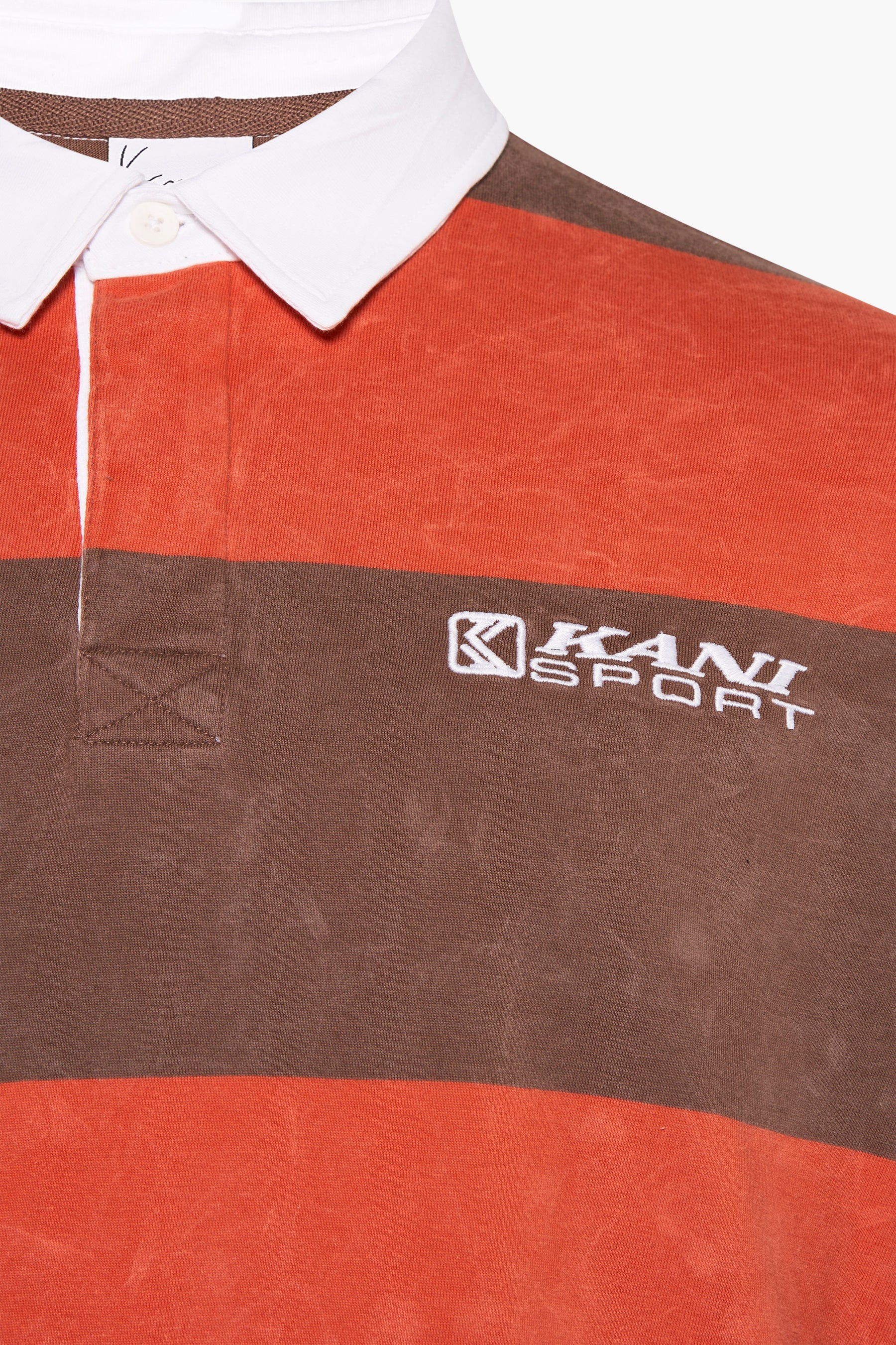 Polo met lange mouwen - rood - Image 4