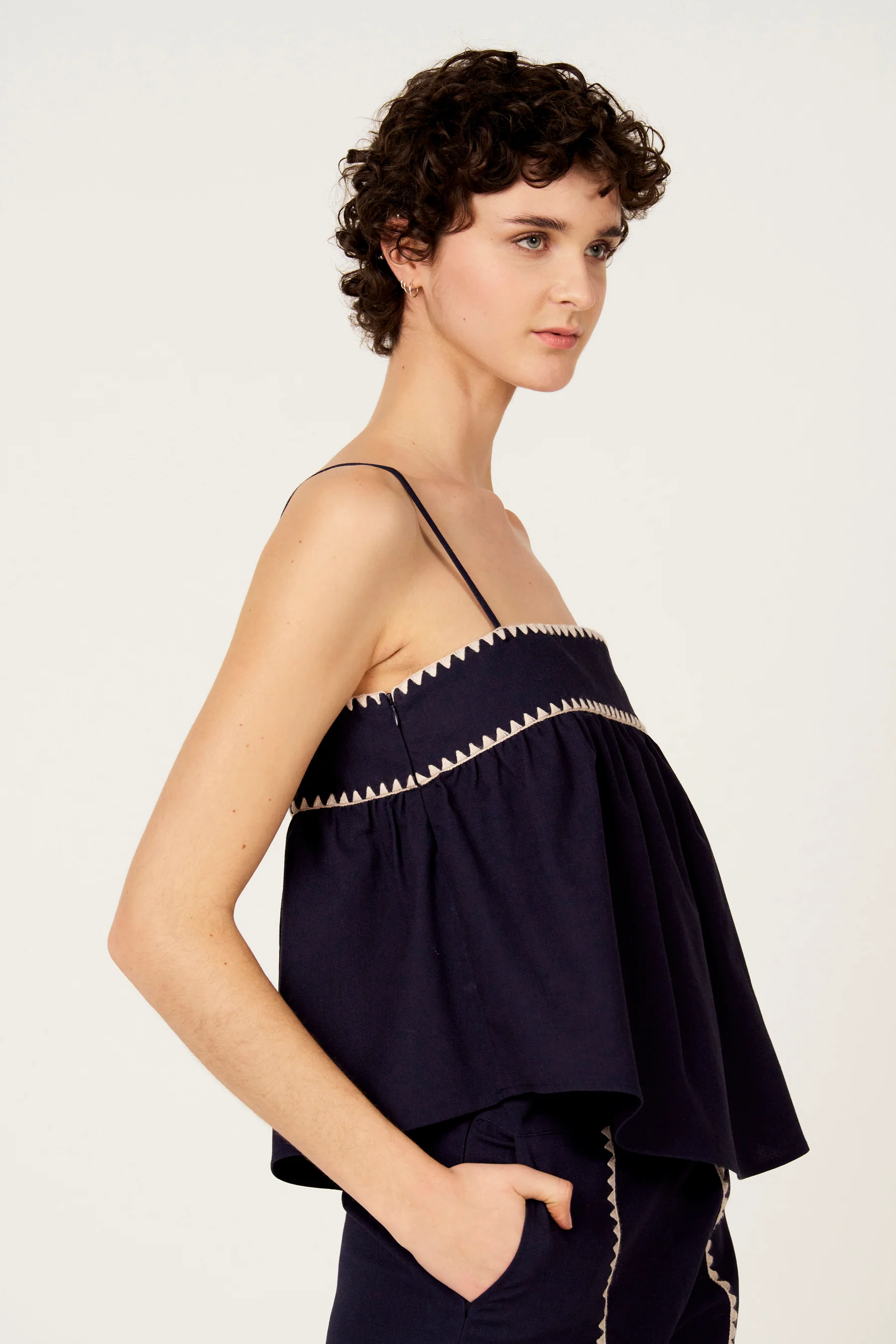 Blouse - blauw - Image 3