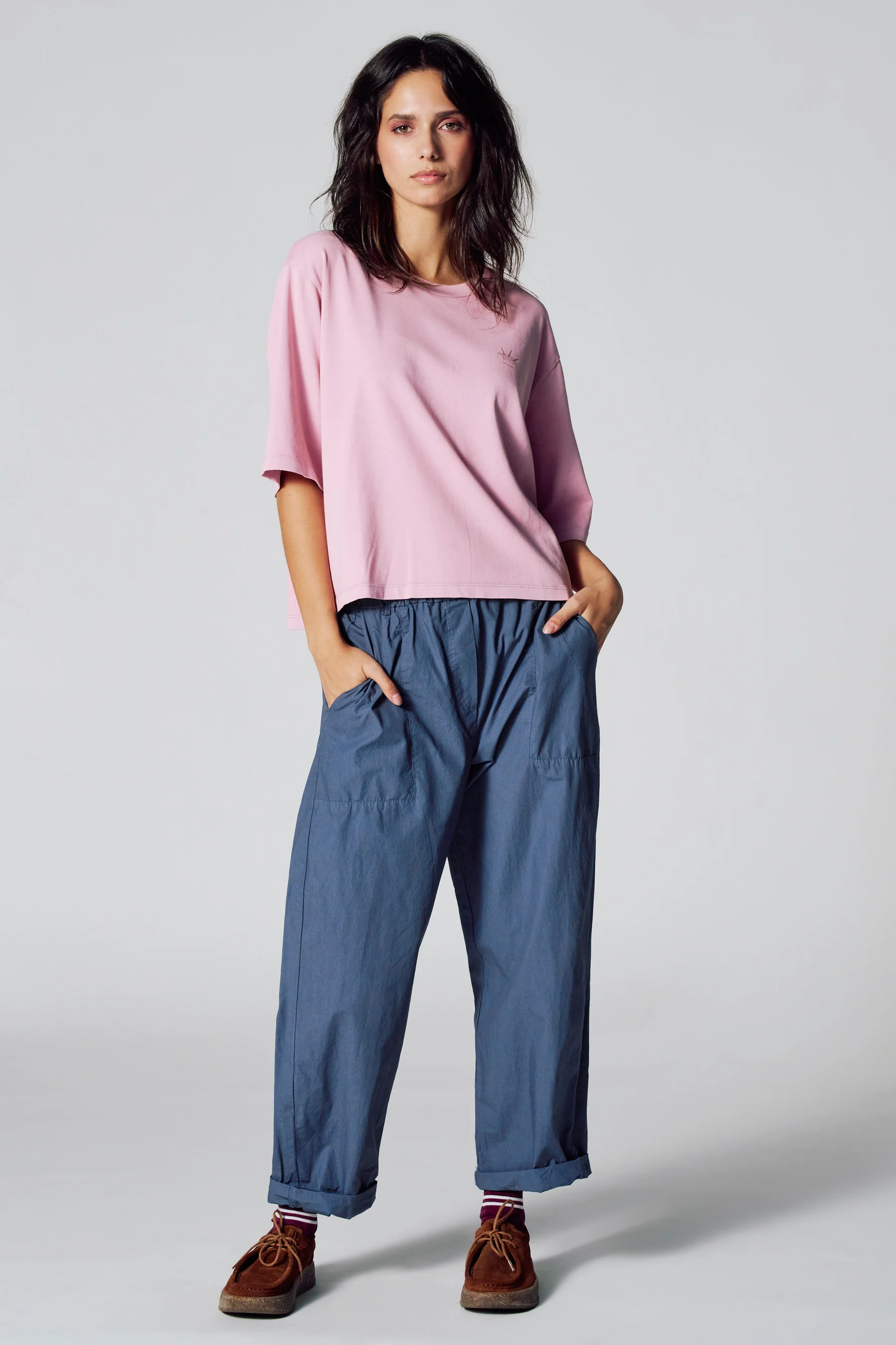 7/8 broek - Blauw - Image 2