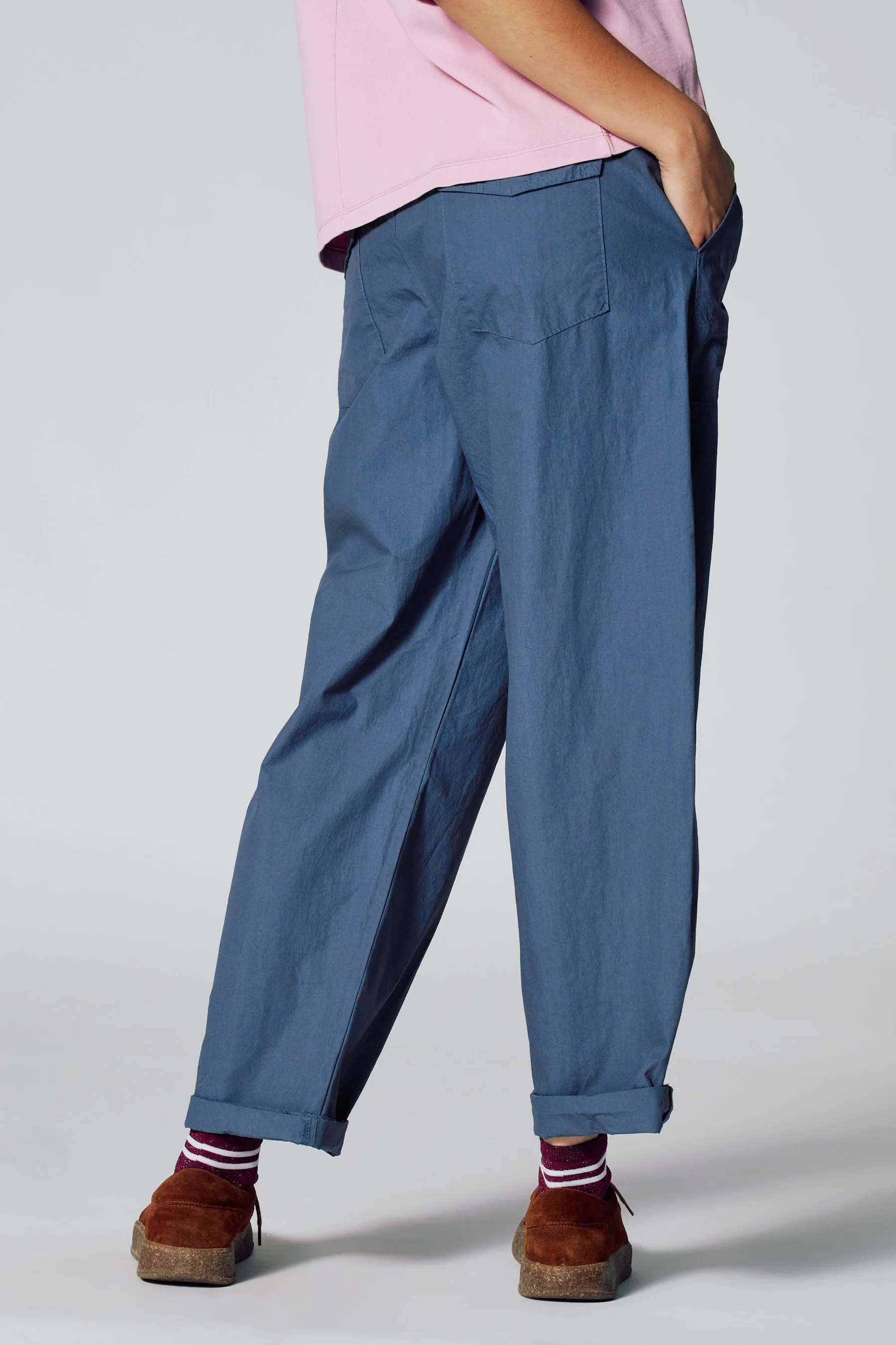 7/8 broek - Blauw - Image 4