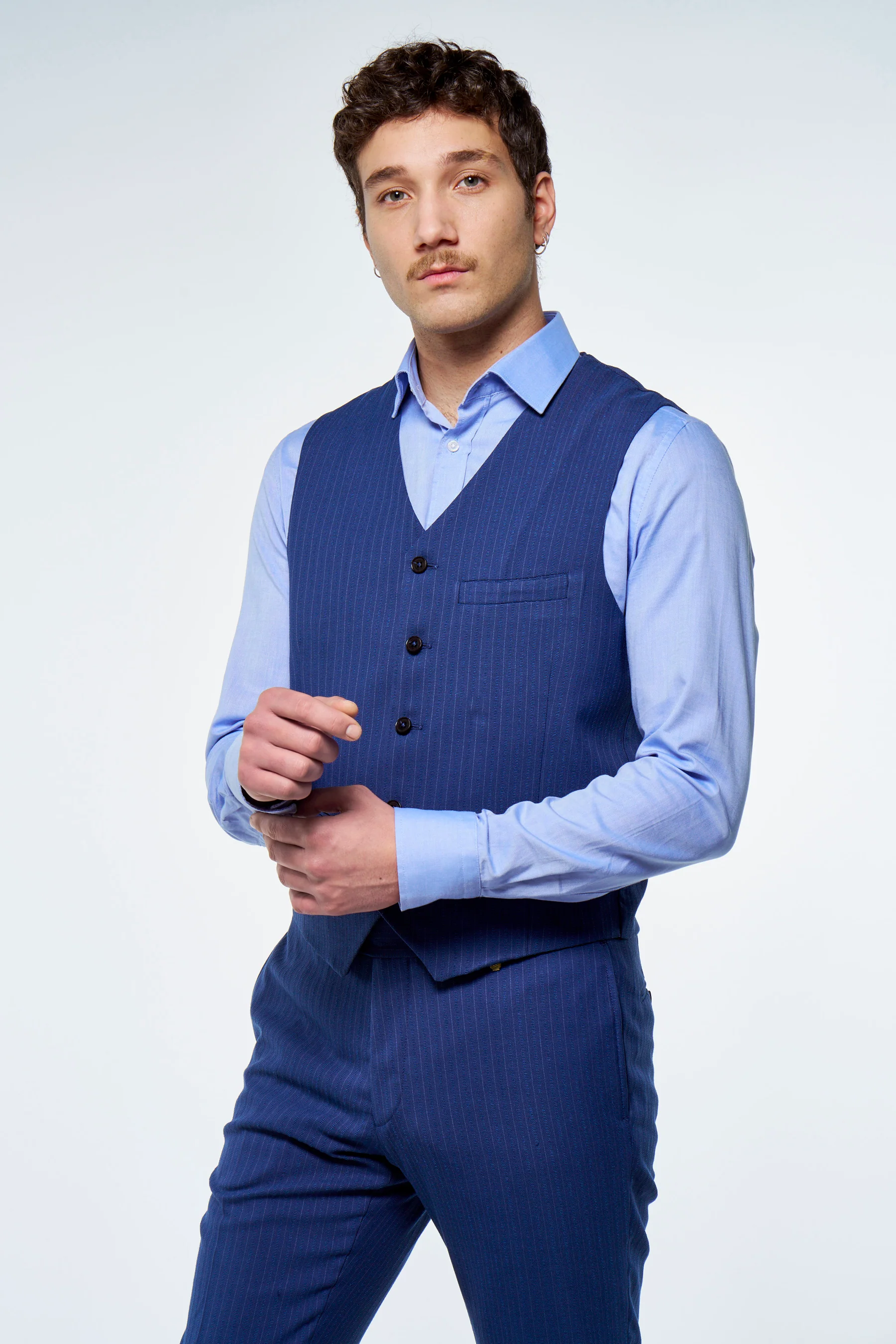 Gilet - blauw - Image 4