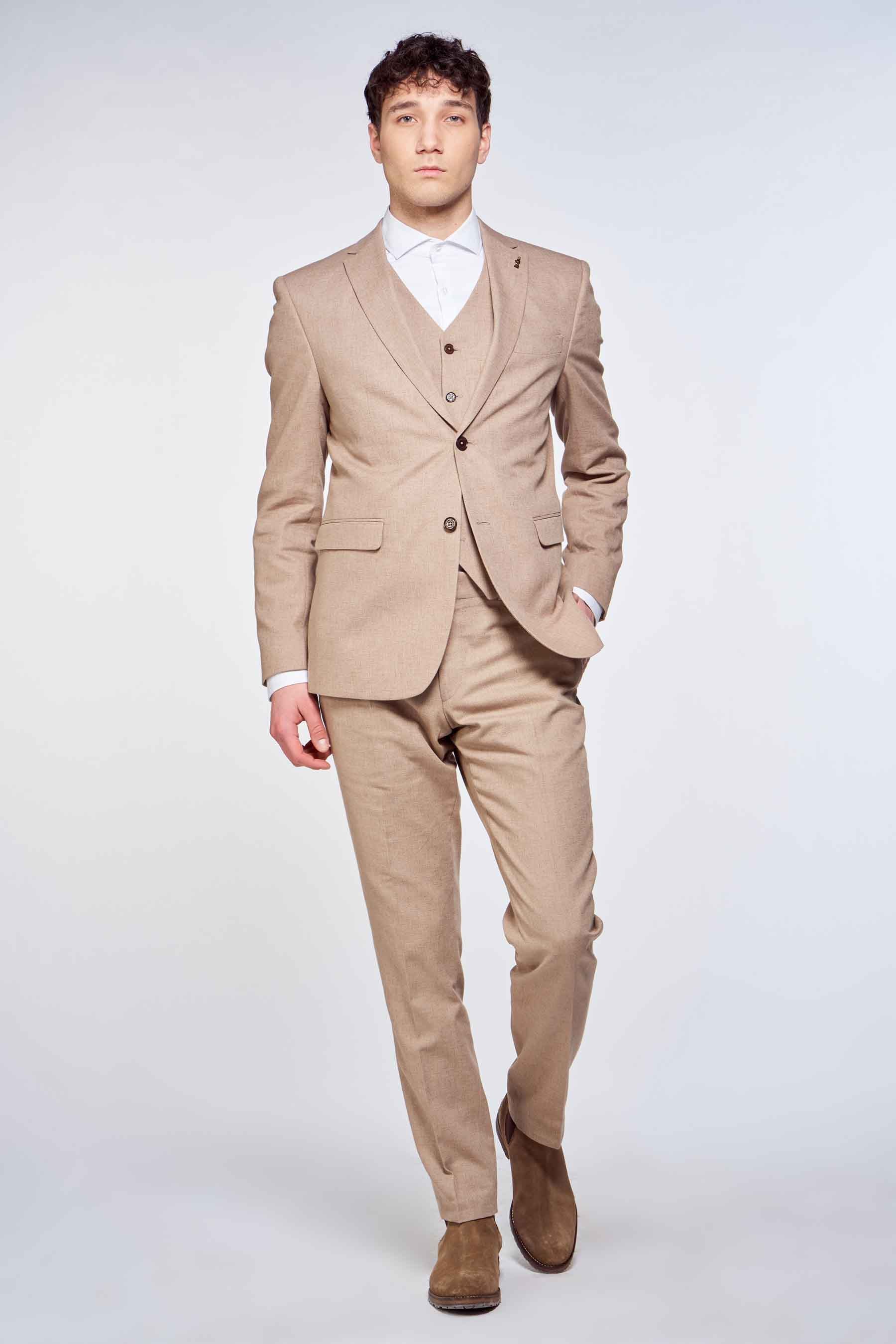 Gilet - bruin