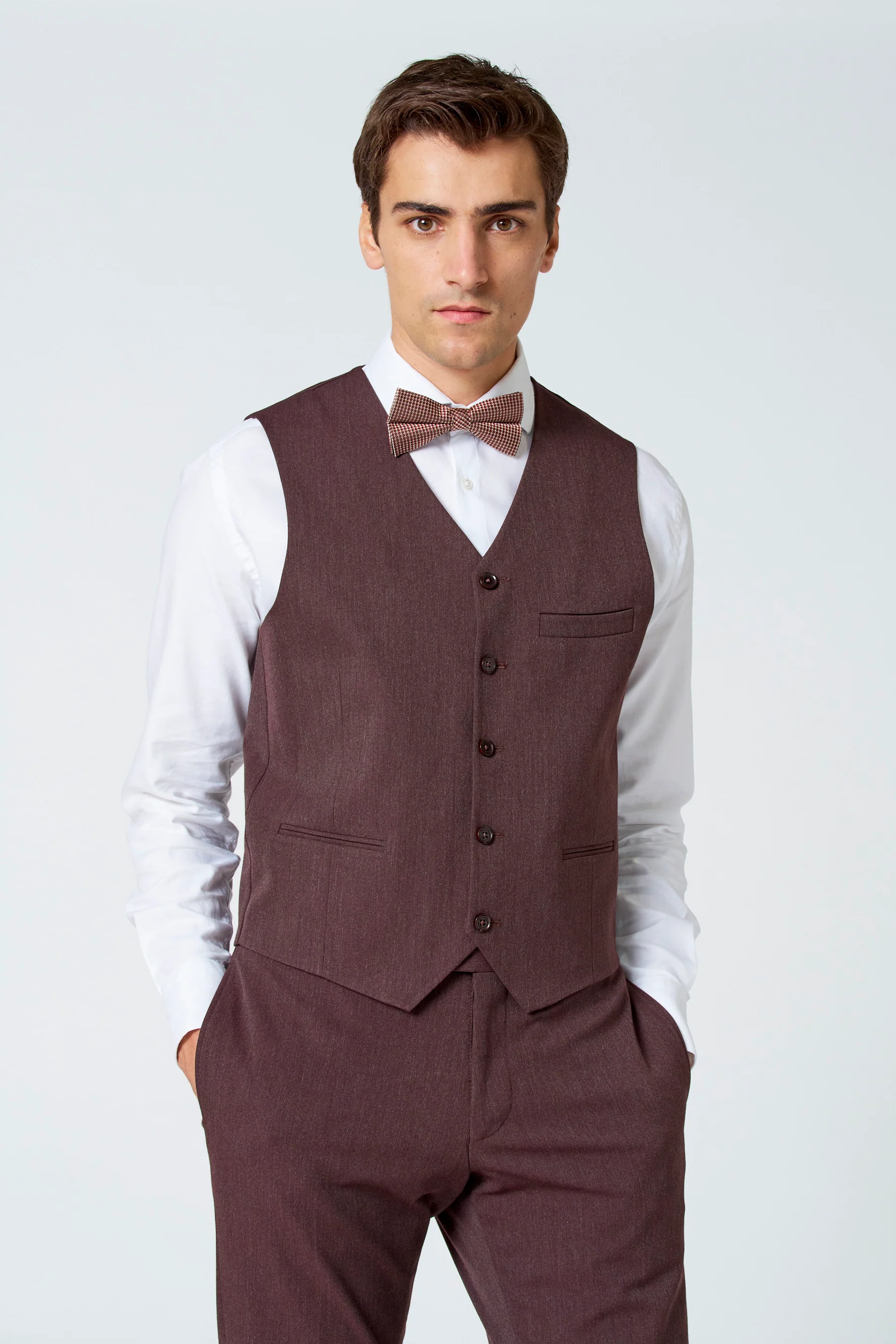 Gilet - bruin