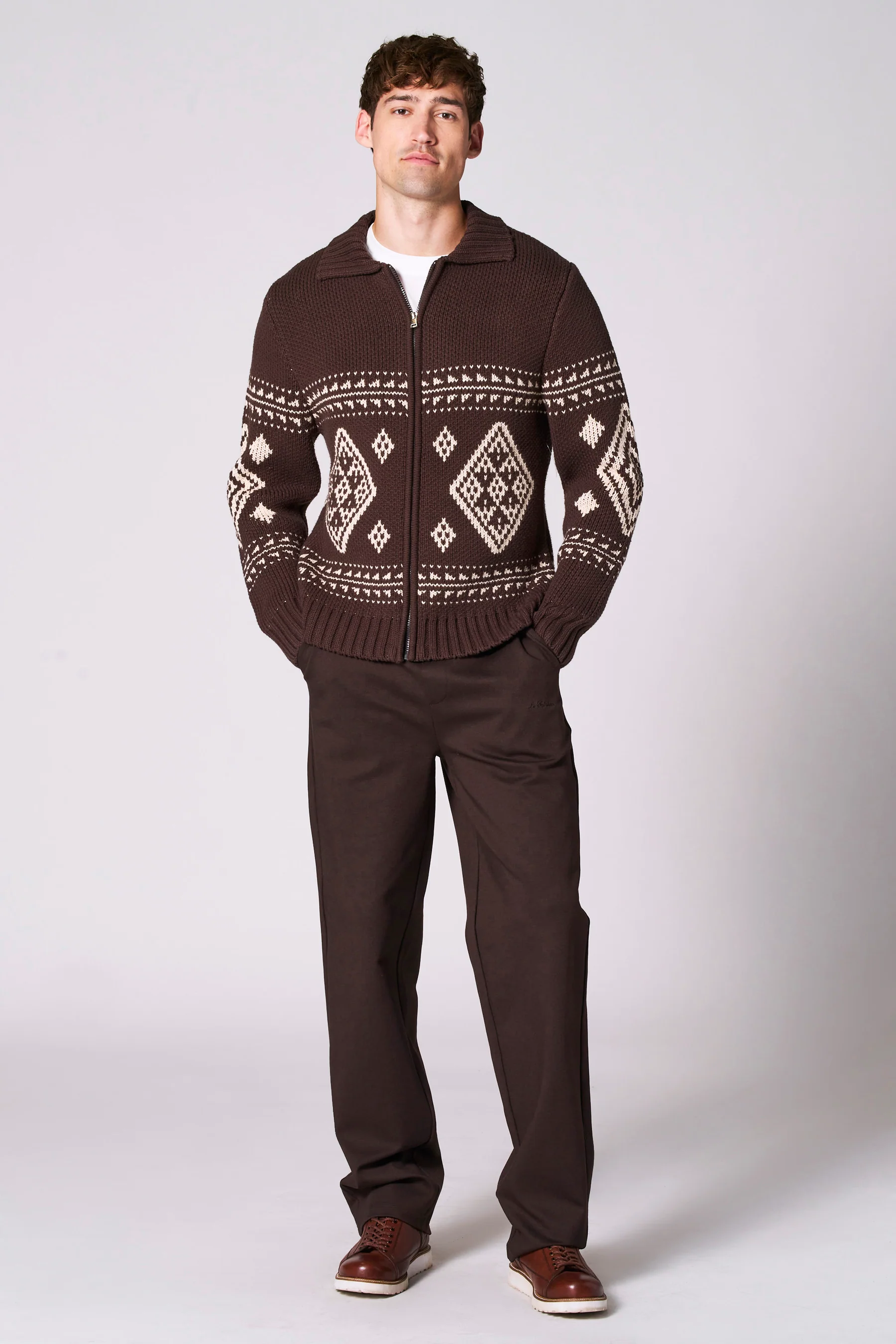 Gilet - bruin - Image 3