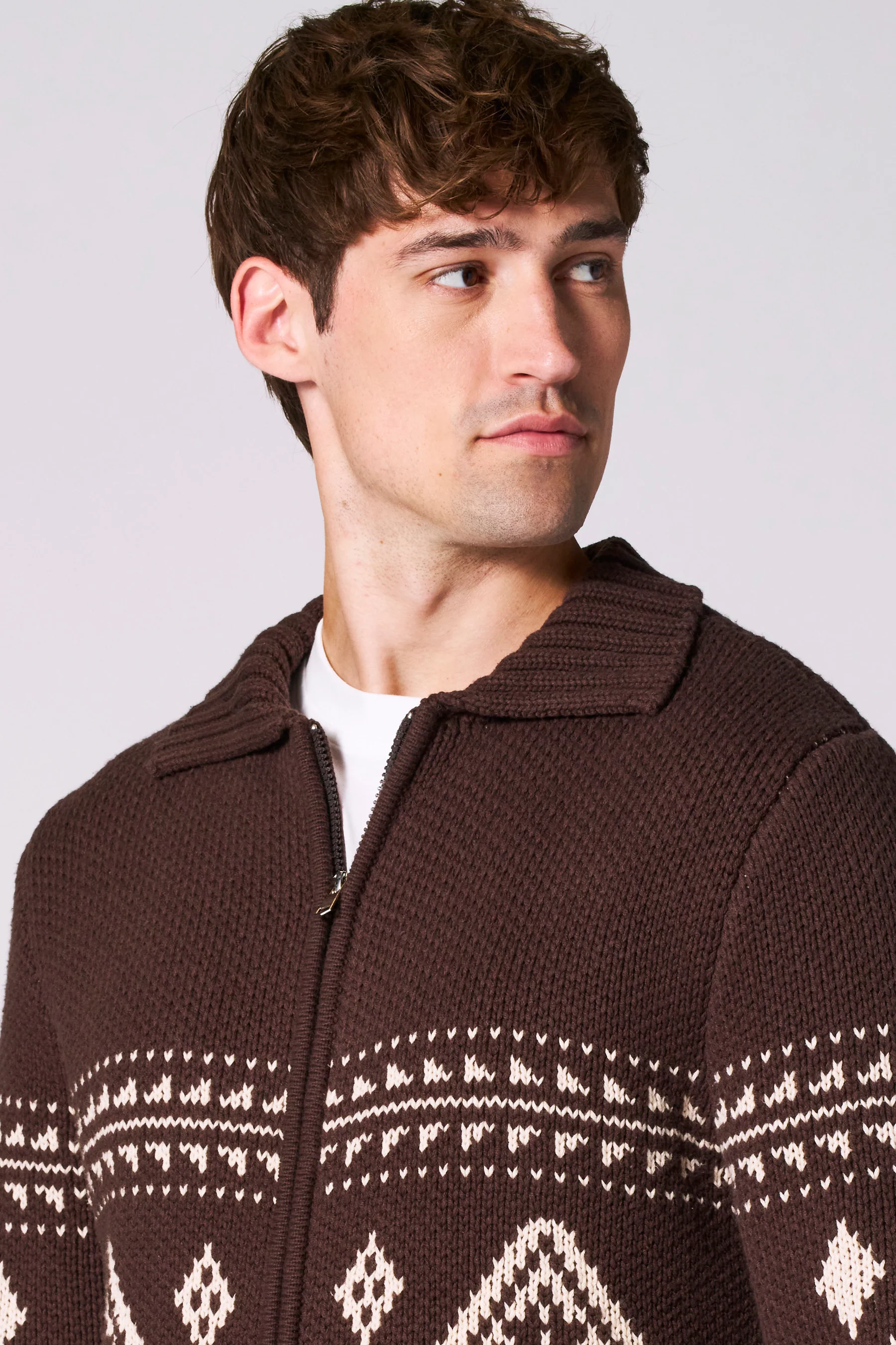 Gilet - bruin - Image 5