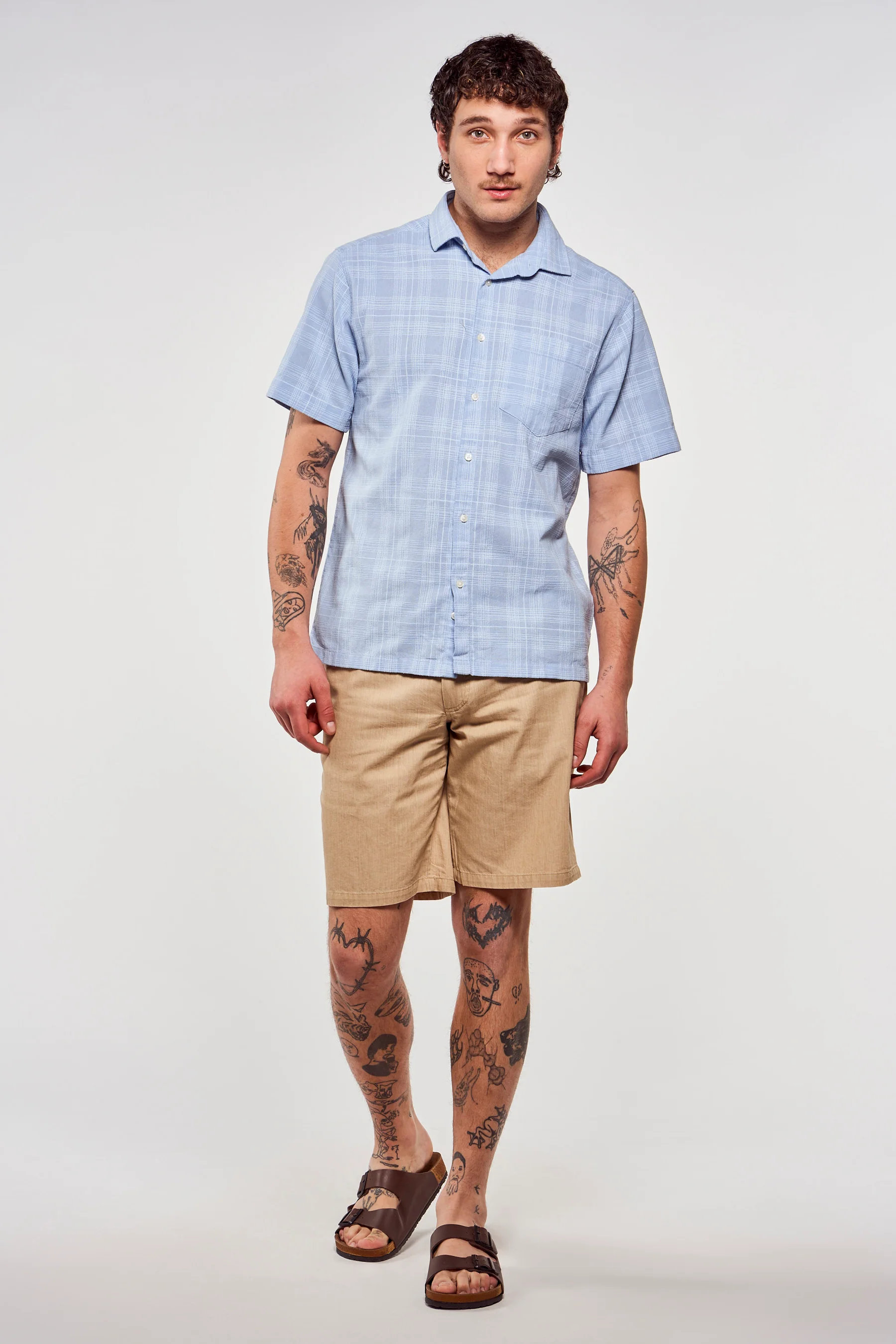 Hemd met korte mouwen - blauw - Image 2