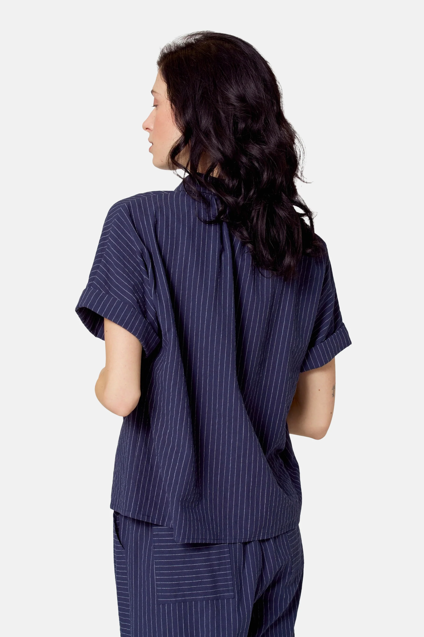 Hemd met korte mouwen - blauw - Image 3