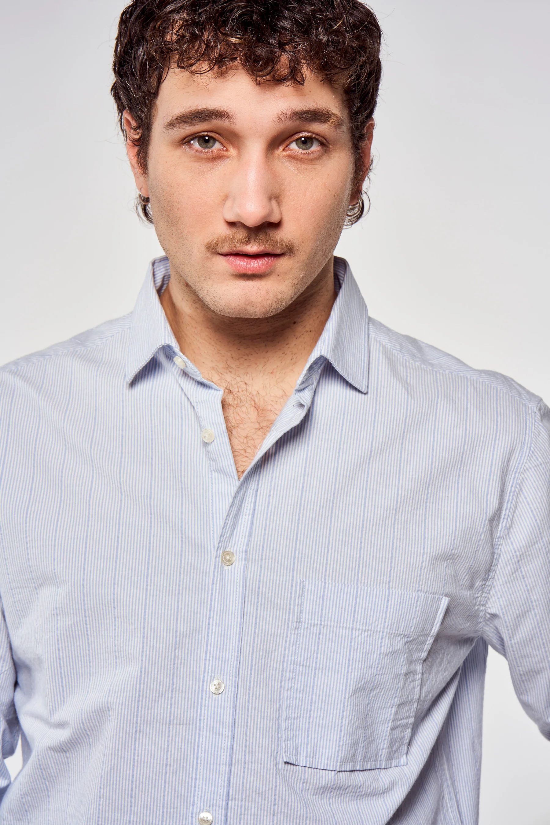 Hemd met lange mouwen - blauw - Image 4