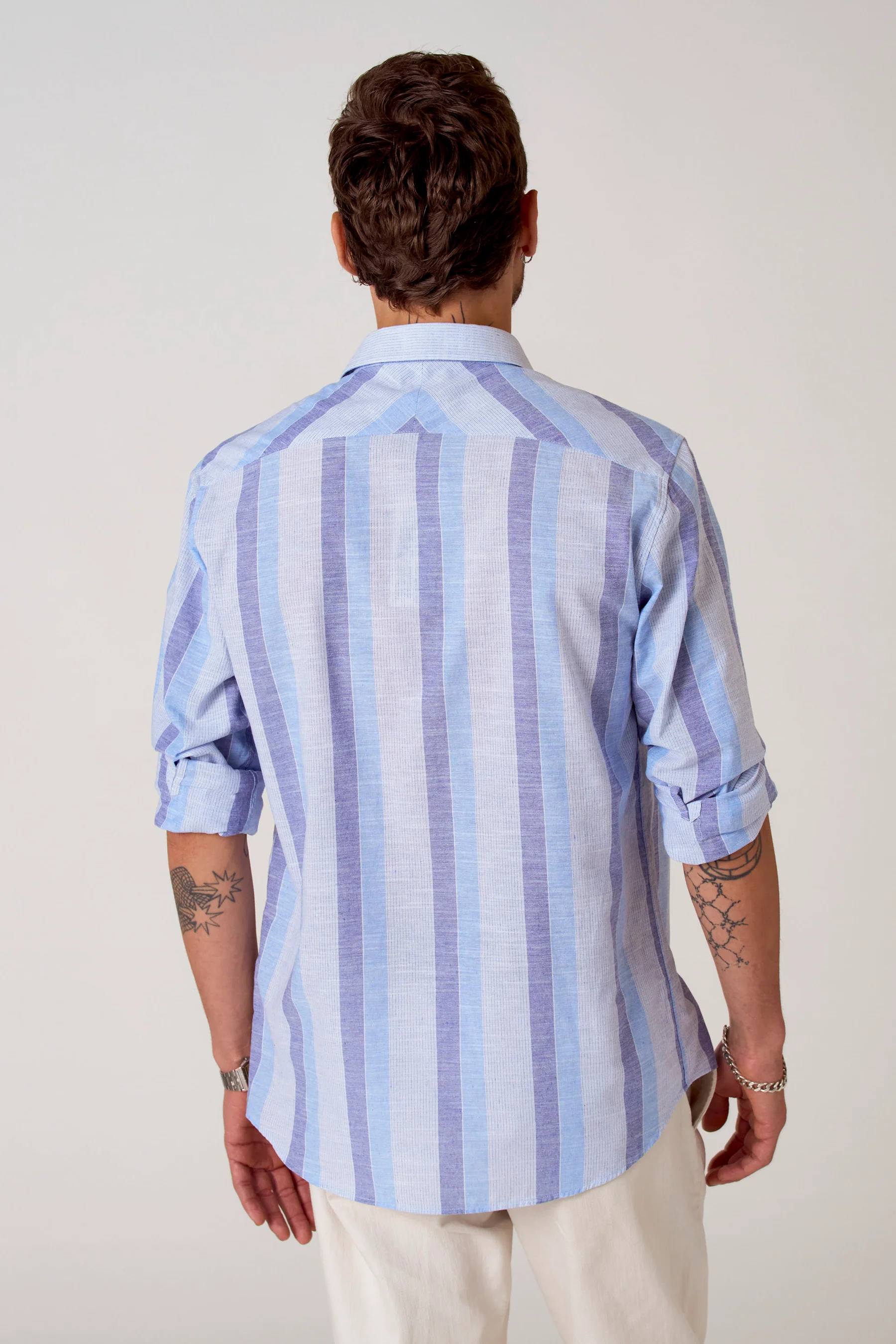 Hemd met korte mouwen - blauw - Image 2