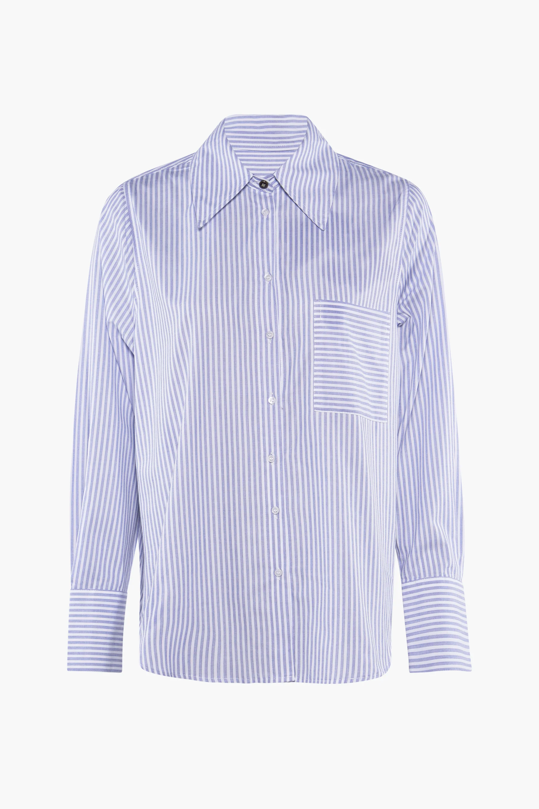Hemd met lange mouwen - blauw