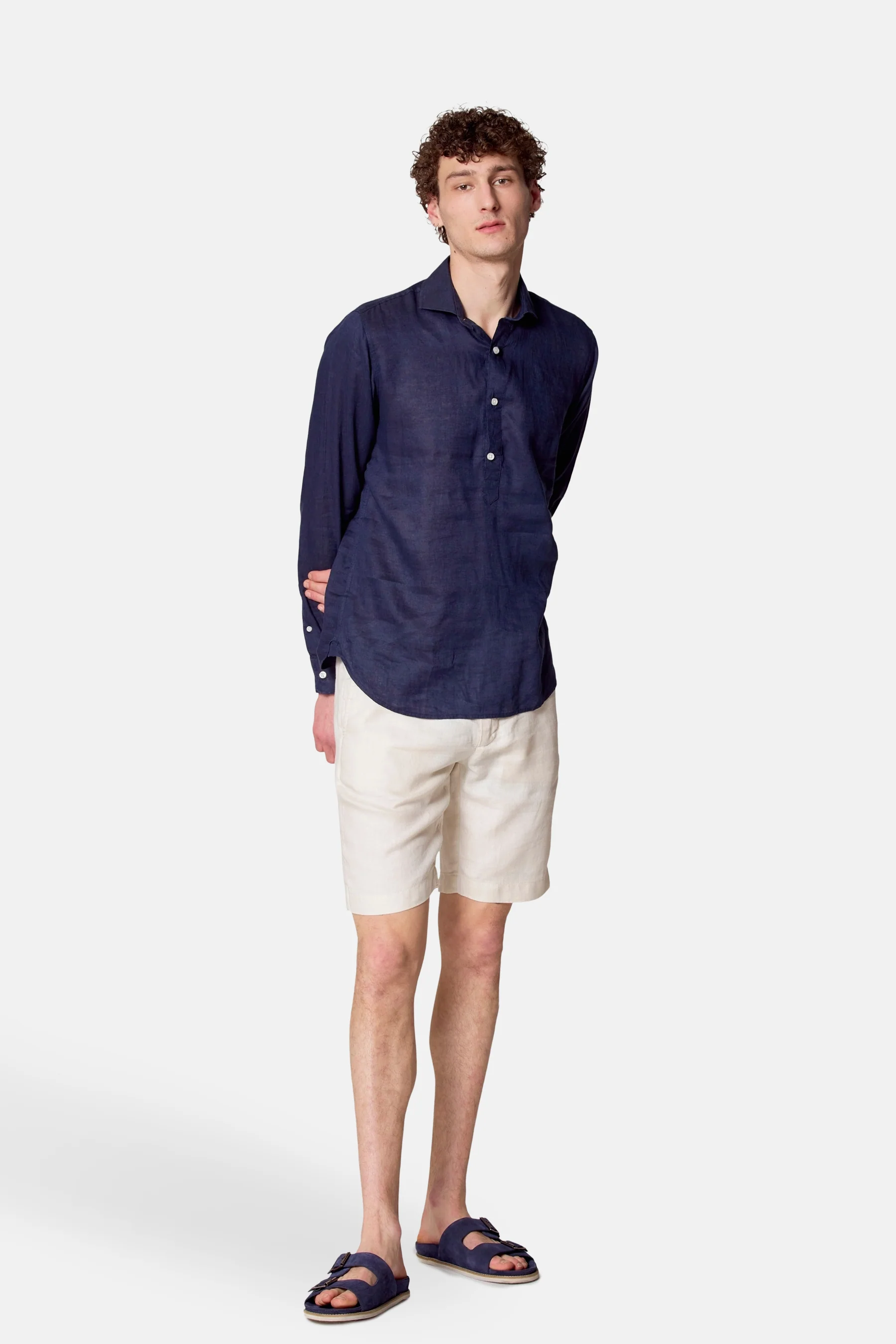 Hemd met lange mouwen - blauw - Image 2
