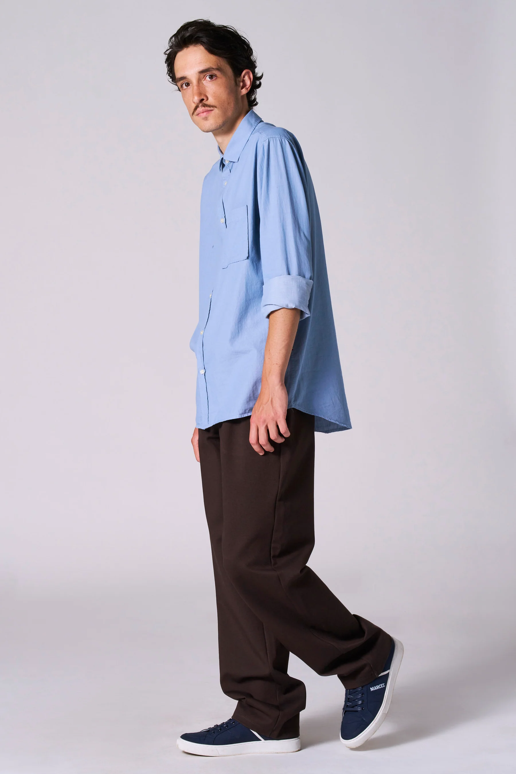 Hemd met lange mouwen - blauw - Image 2